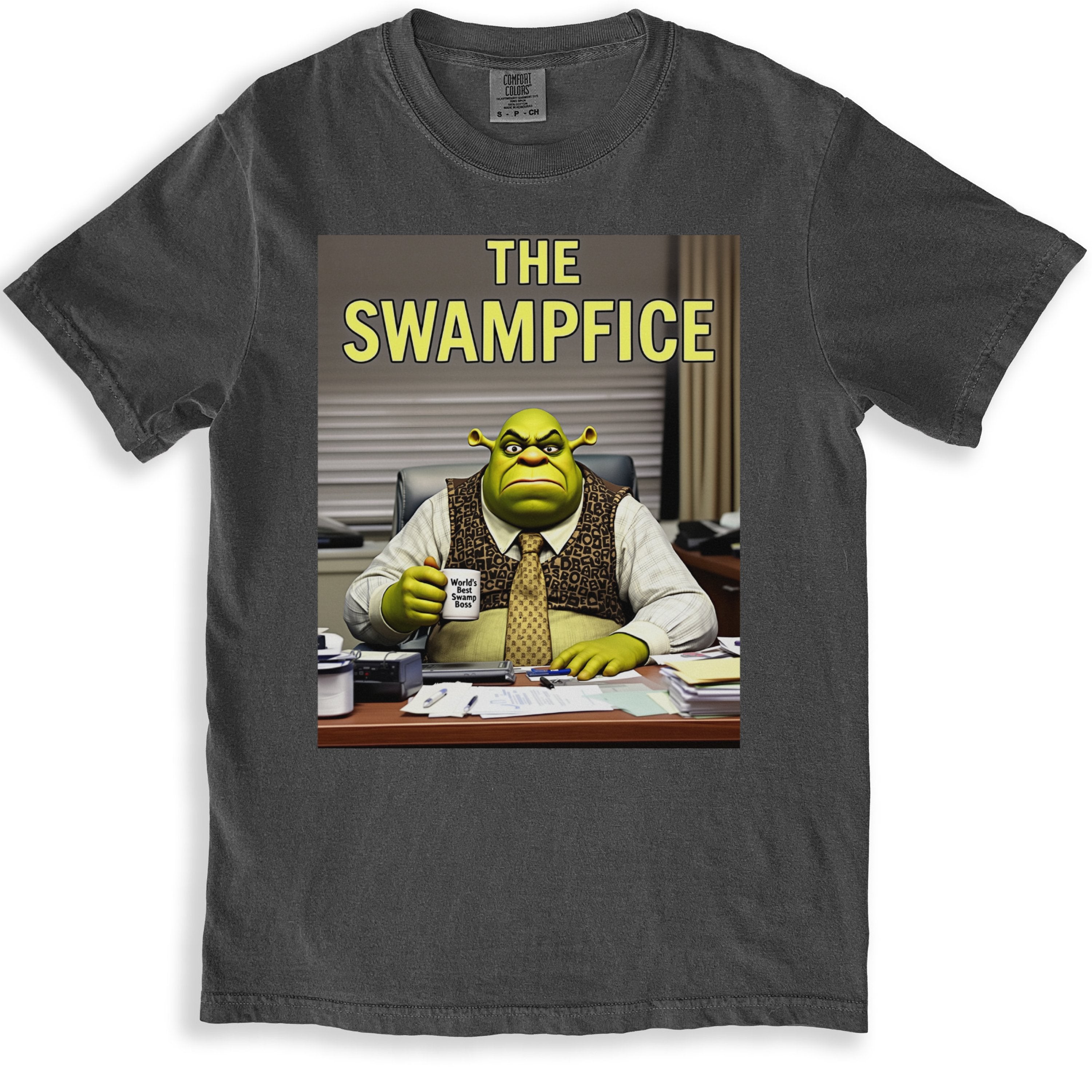 The Swampfice Graphic T-Shirt Unique Fun product type