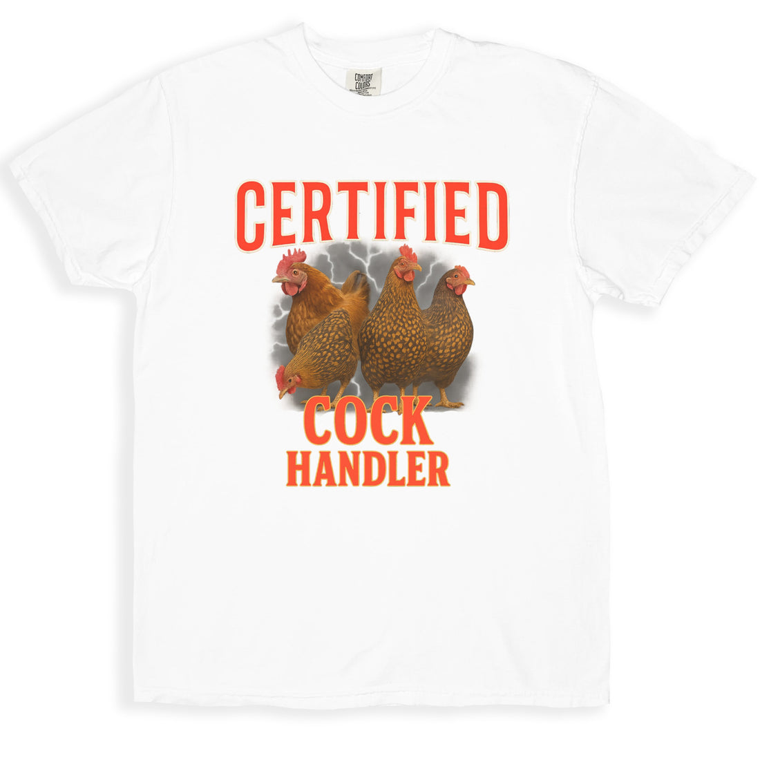 Certified Cock Handler Graphic Tee product
