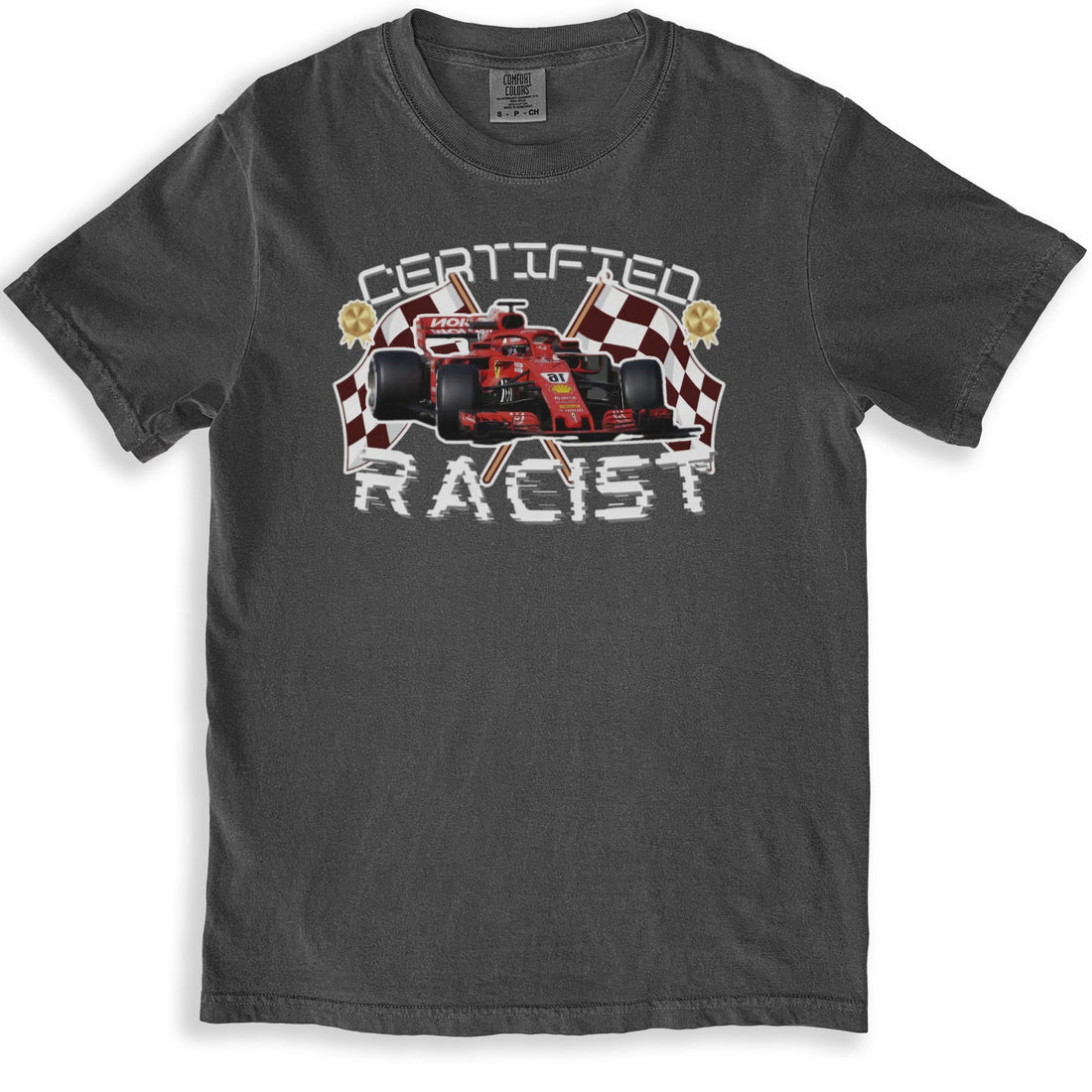 Certified Racing Graphic Driver Tee Shirt product type