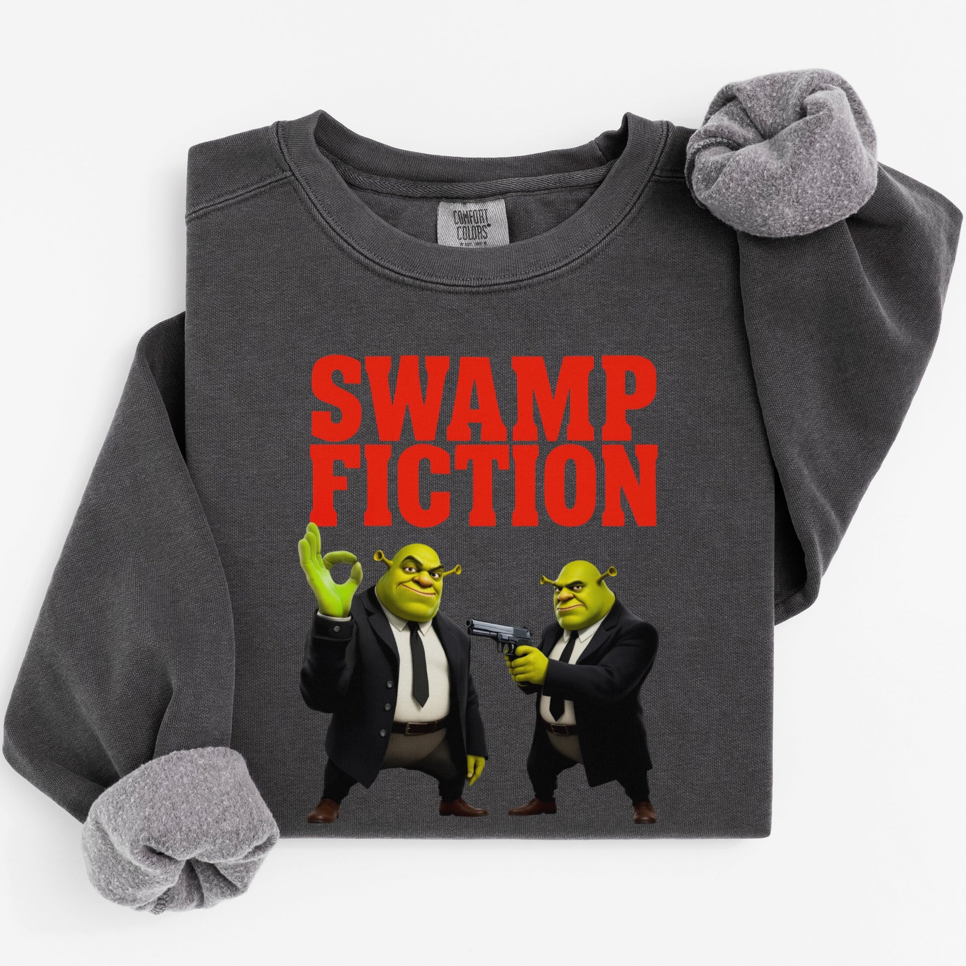 Swamp Fiction Illustration Graphic Sweatshirt product type