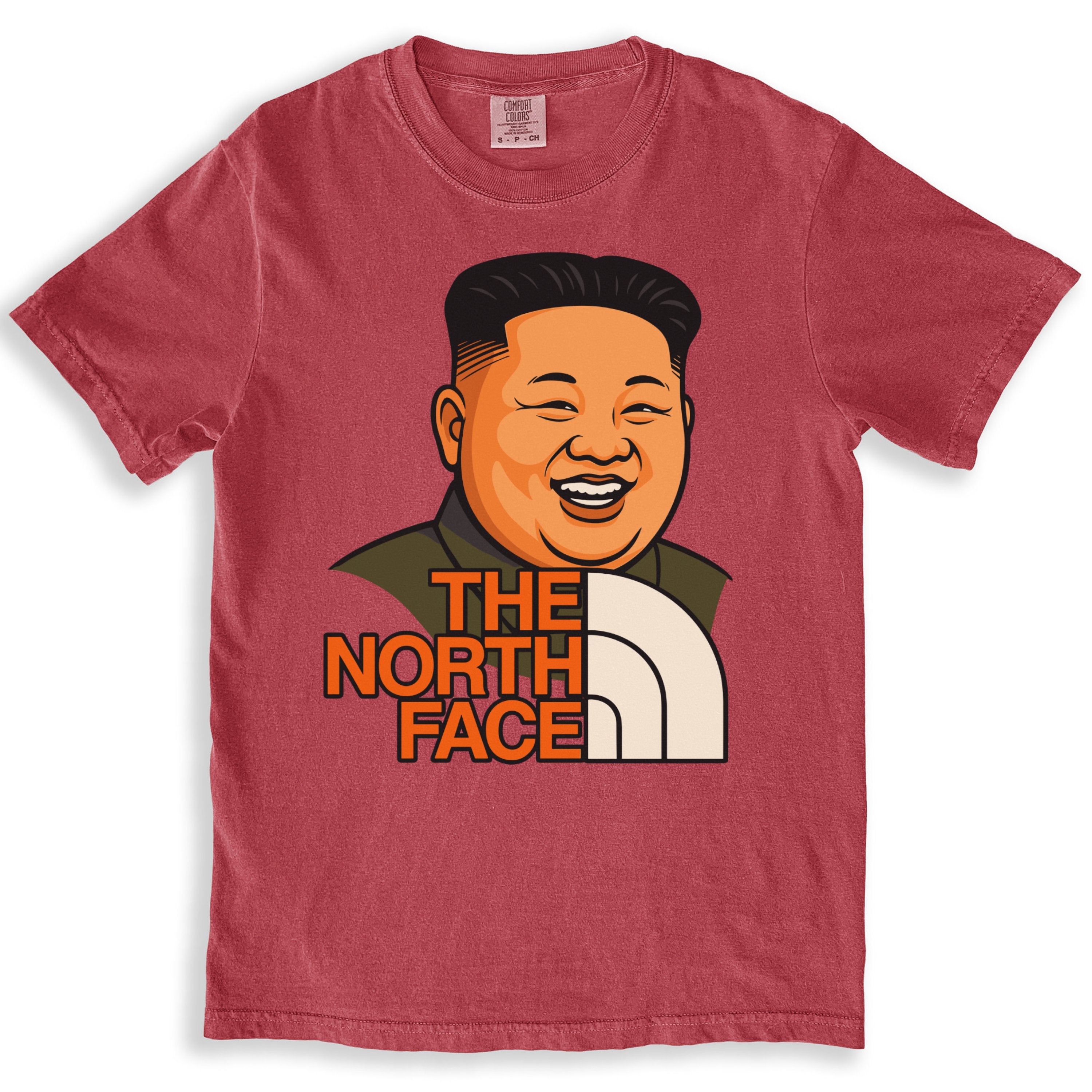The North Face Kim Jong Un Funny Parody Graphic T-Shirts