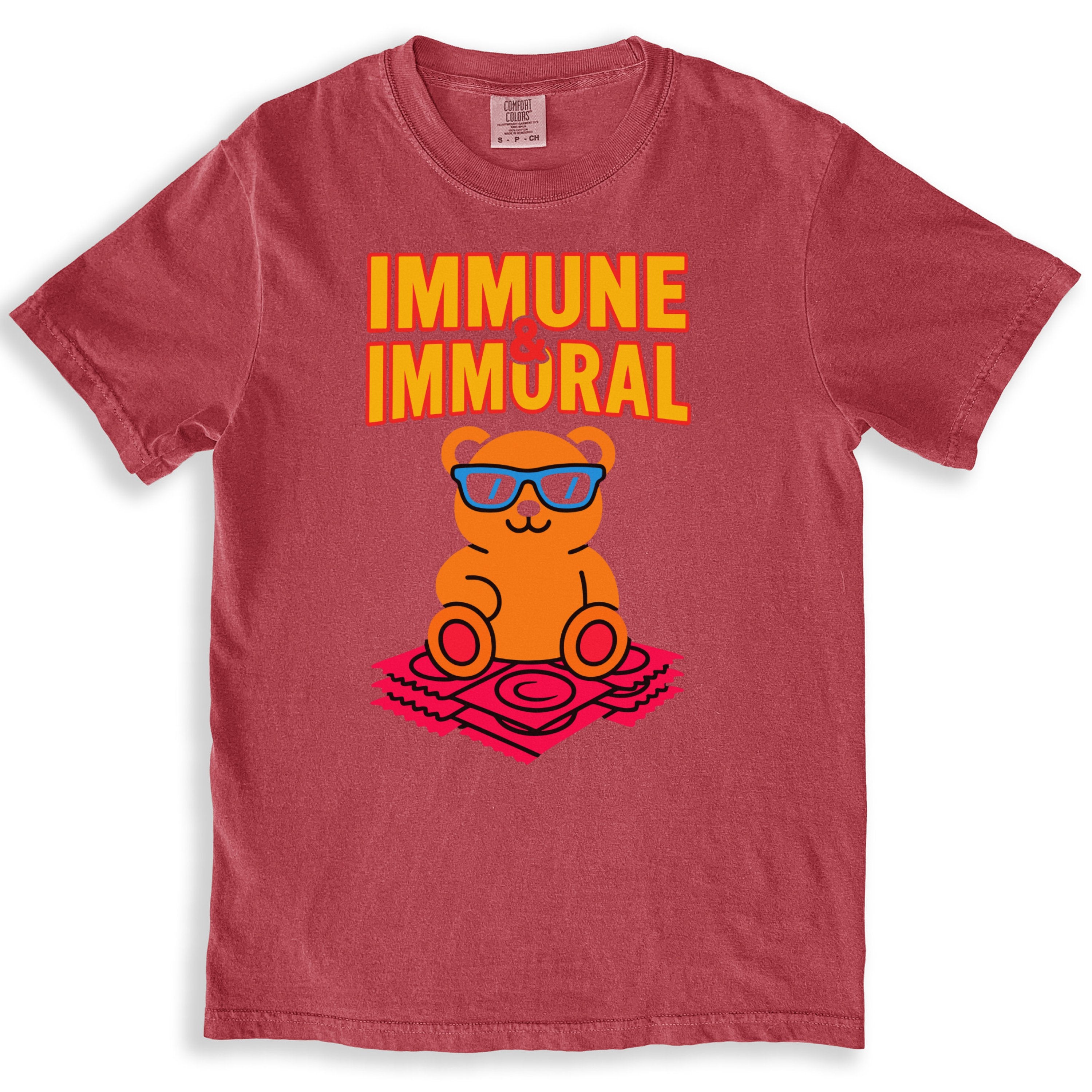 Immune And Immoral Character With Glasses T-Shirts
