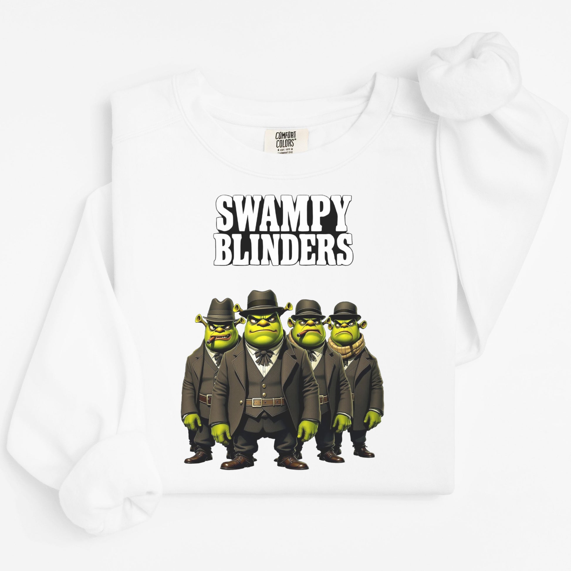 Swampy Blinders design sweatshirt product