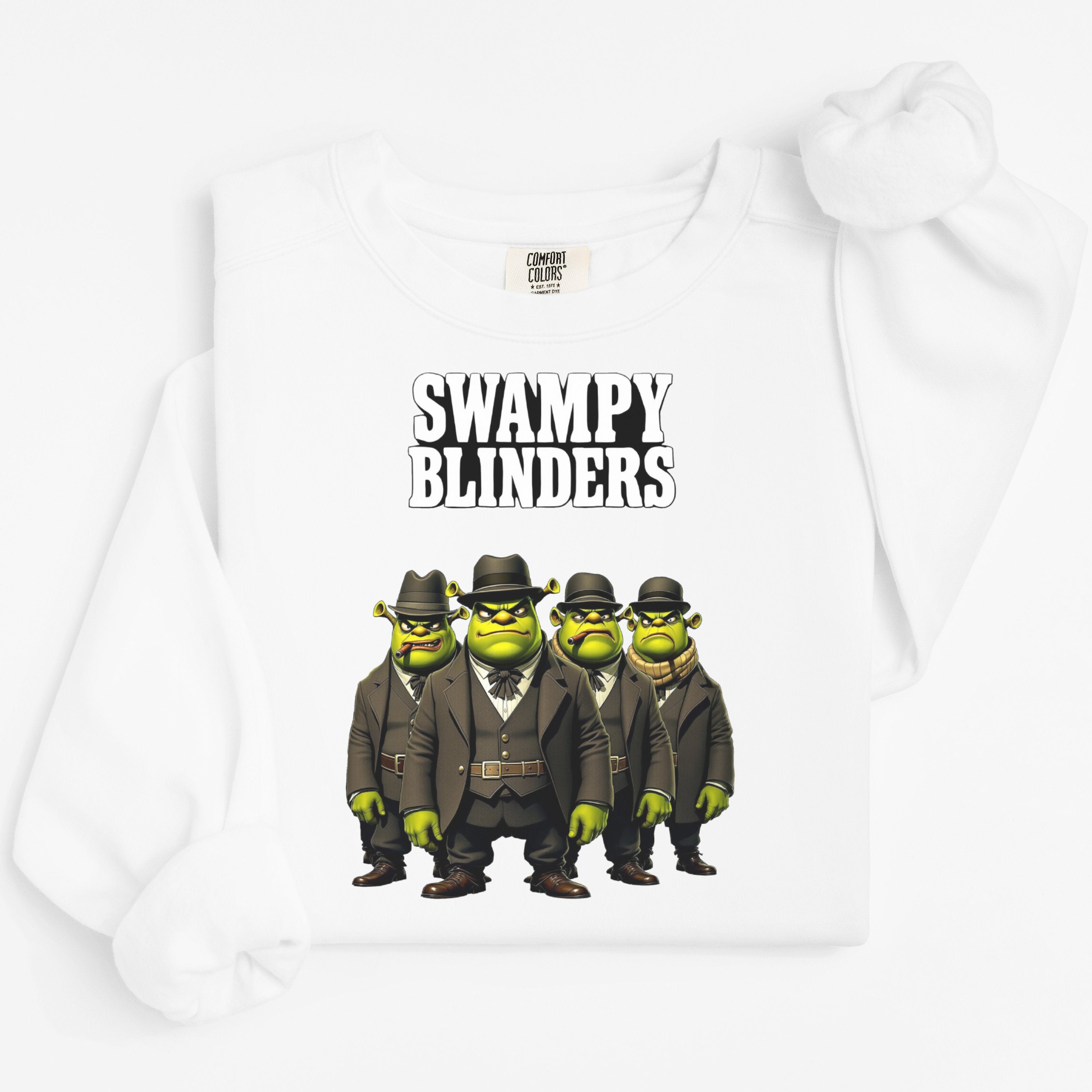 Swampy Blinders design sweatshirt product