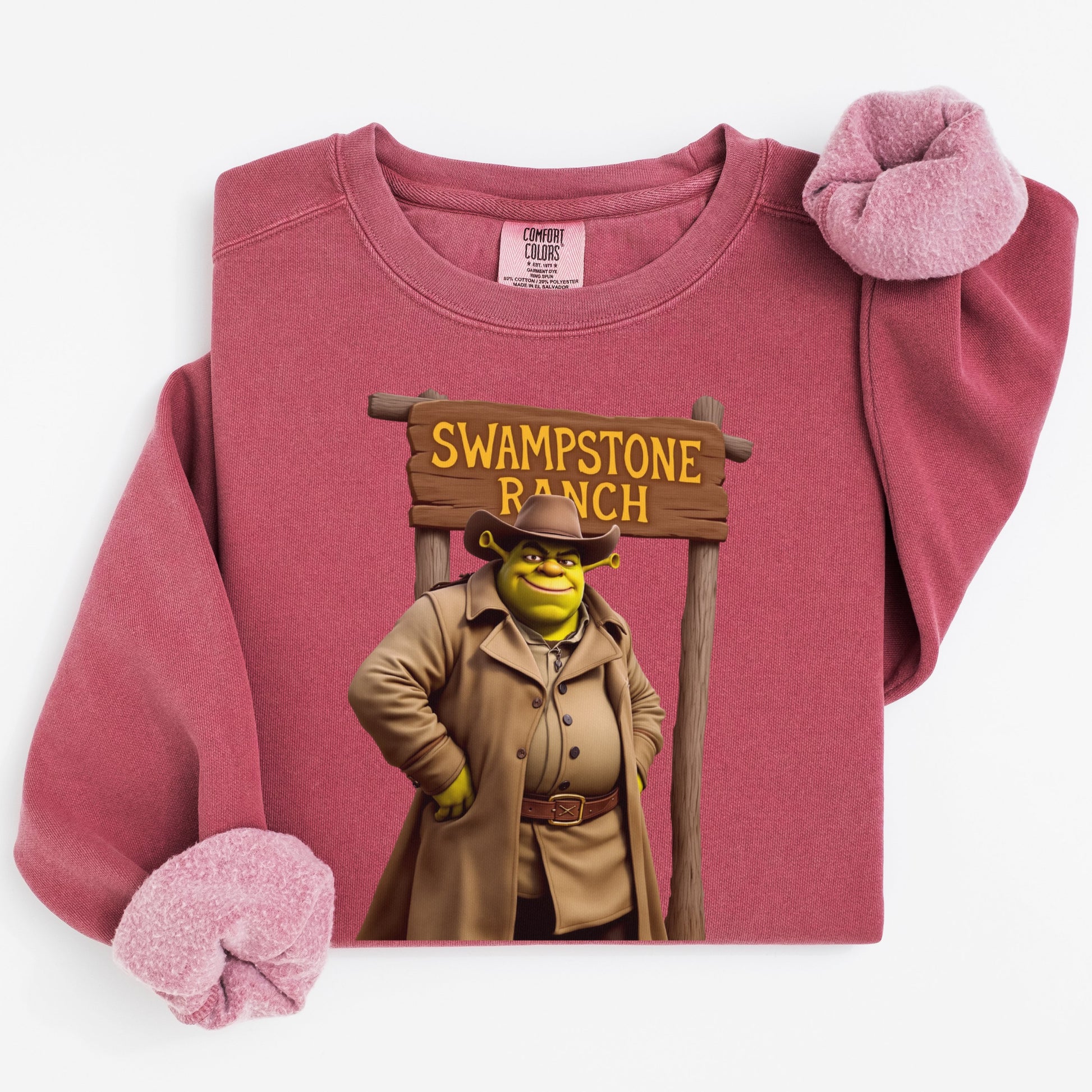 Swampstone Ranch Sheriff Graphic Sweatshirt product type
