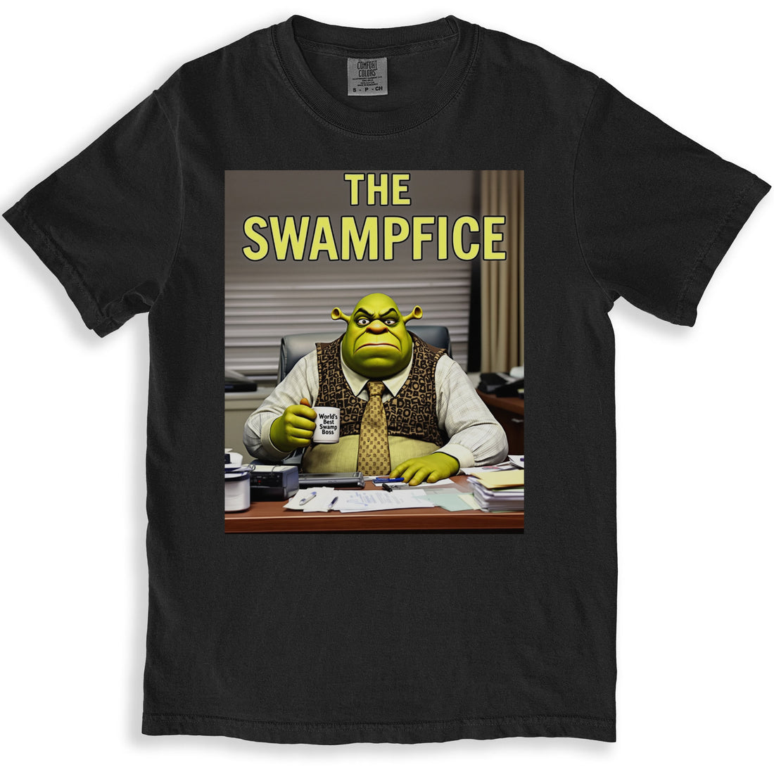The Swampfice Graphic T-Shirt Unique Fun product type