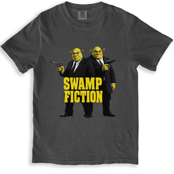 Swamp Fiction Graphic Printed T-Shirt apparel product