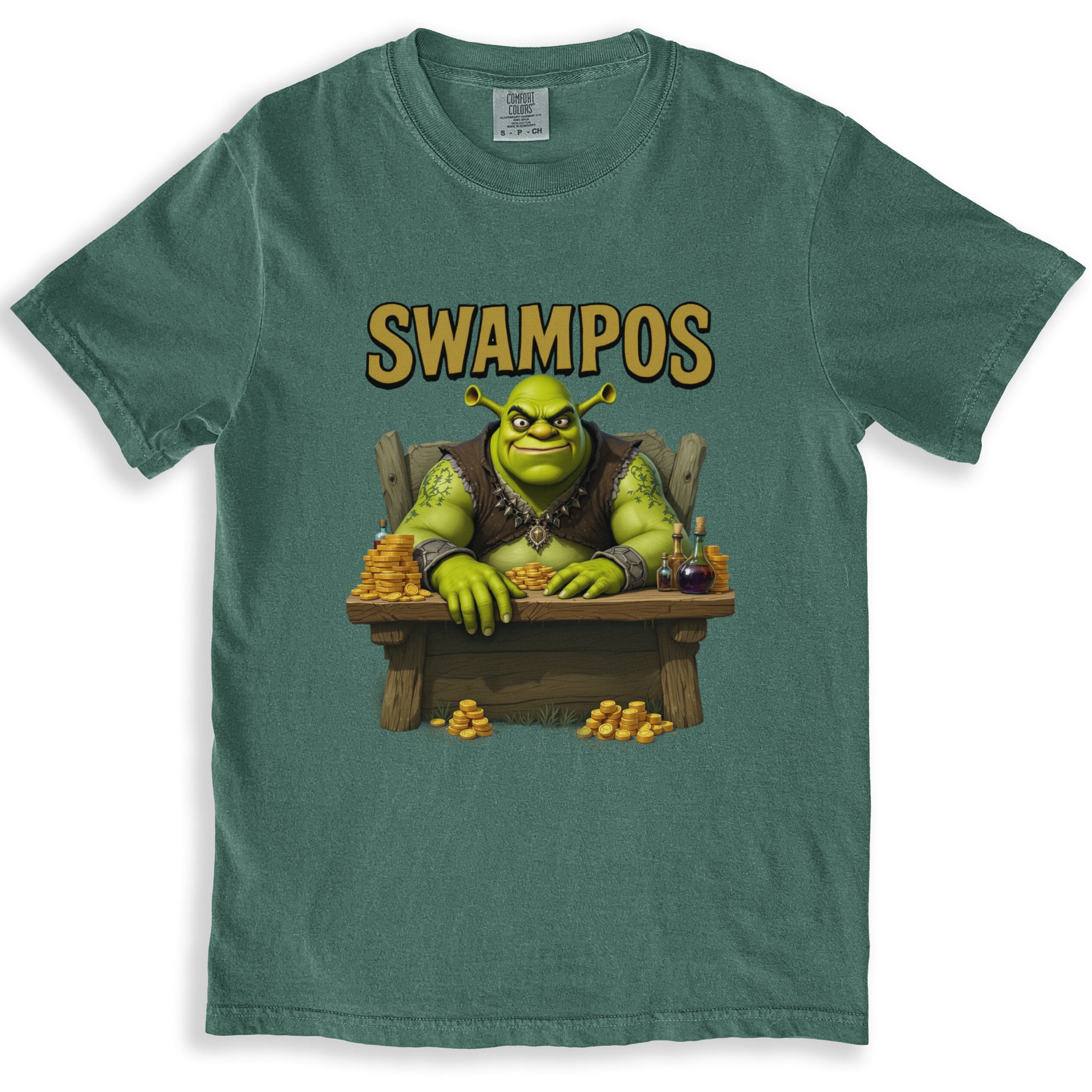 Swampos Shrek Theme Men's Graphic Tee product