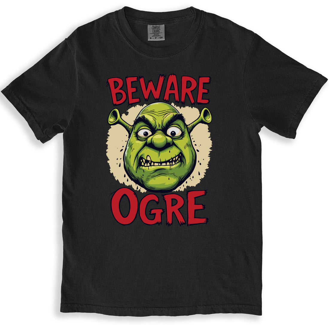 Beware Ogre Graphic Novelty T-shirt product