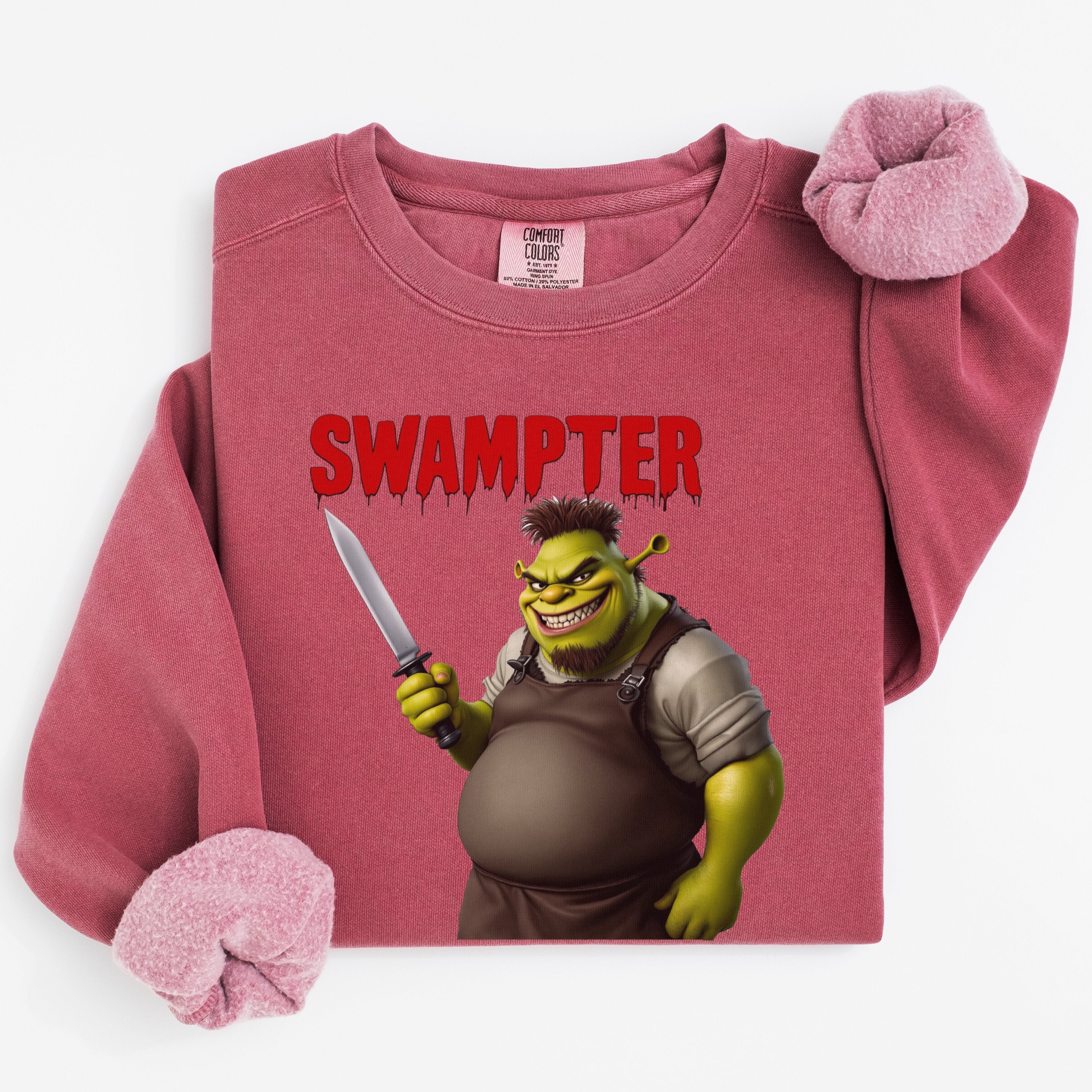 Swampter Graphic Sweatshirt Humorous Apparel product type