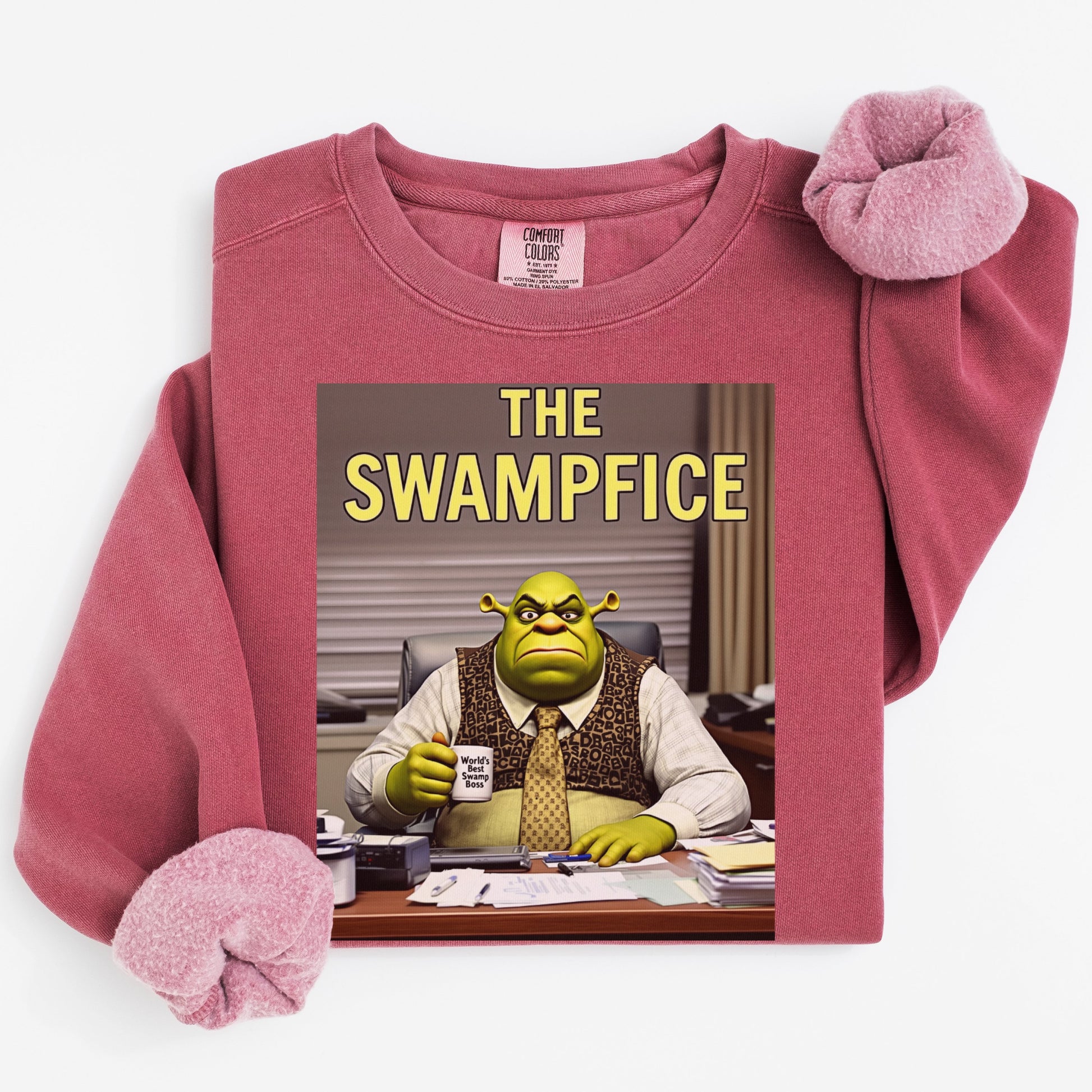 Funny Shrek The Swampfice Parody Shirt product