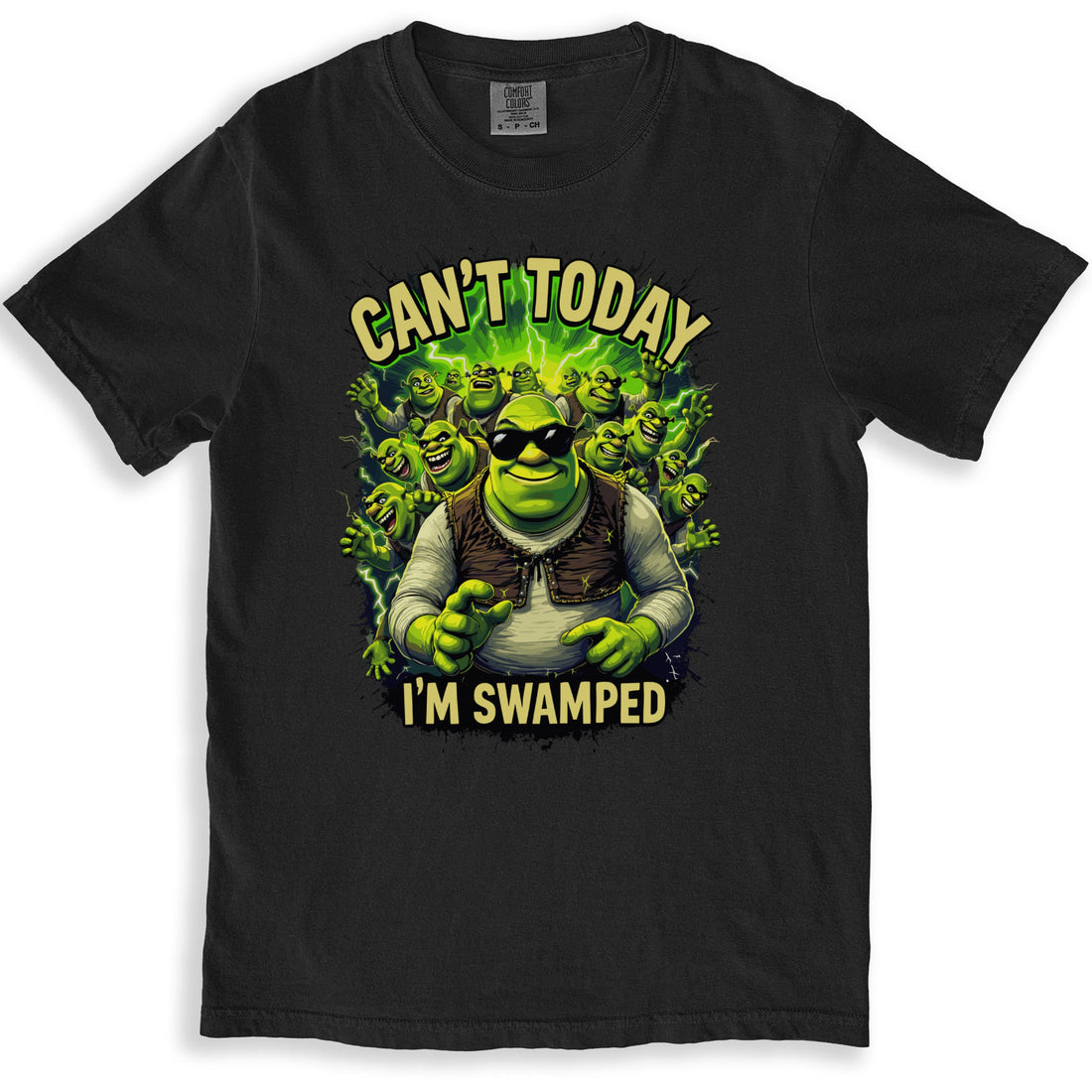 Can't Today I'm Swamped Graphic T-Shirt product type