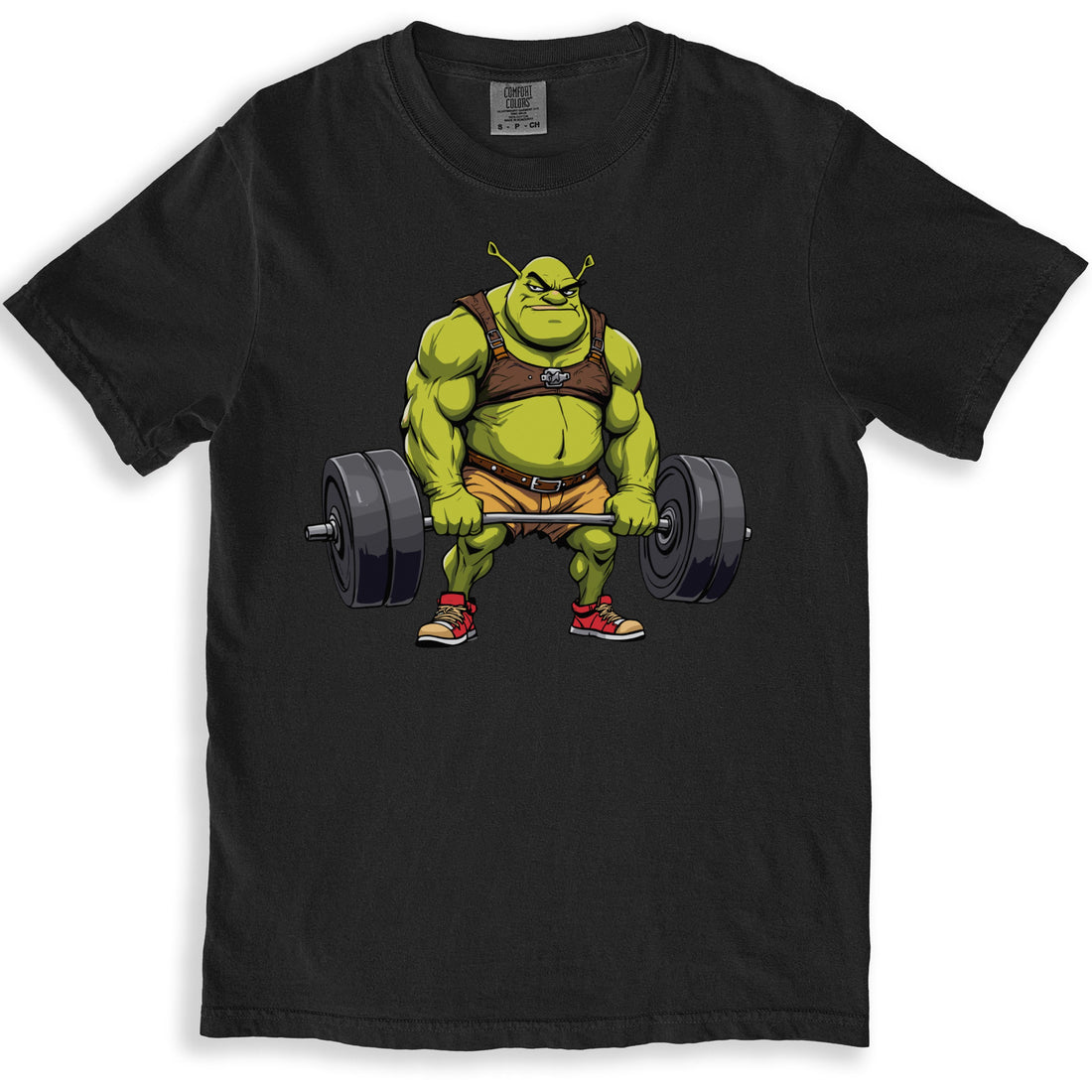 Lifting Character Graphic T-shirt product type