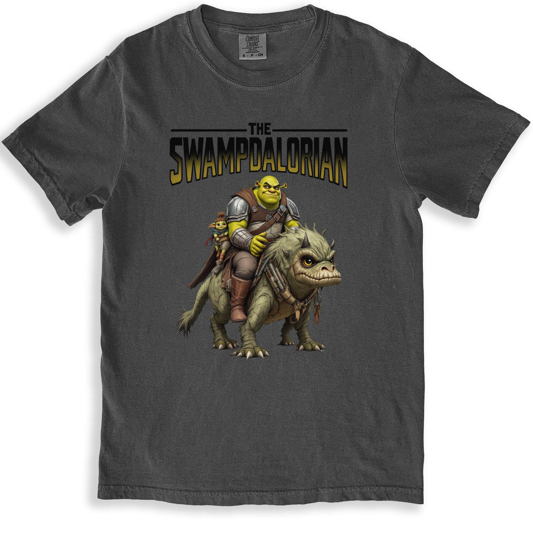 The Swampdalorian Graphic Tee Pop Culture Shirt product type