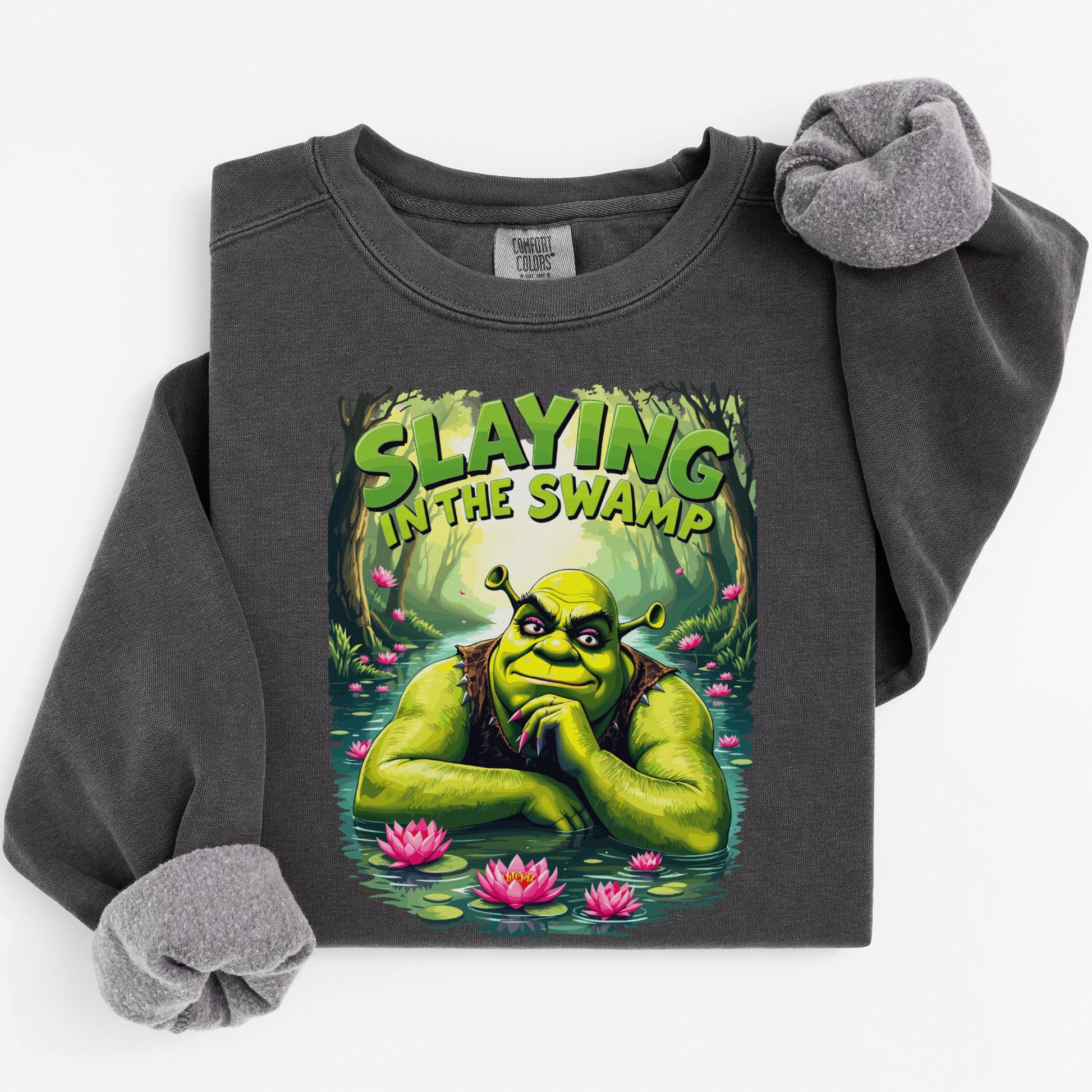 Slaying in the Swamp Graphic Sweatshirt product