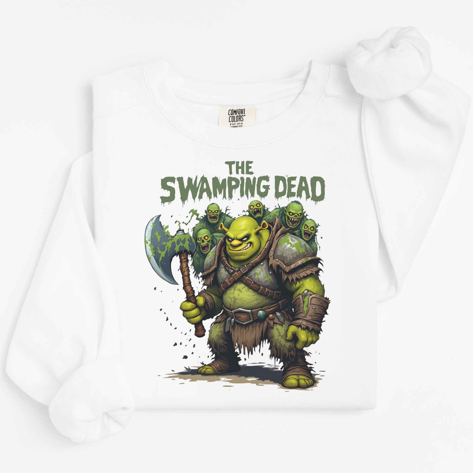 The Swamping Dead Graphic Long Sleeve Shirt product