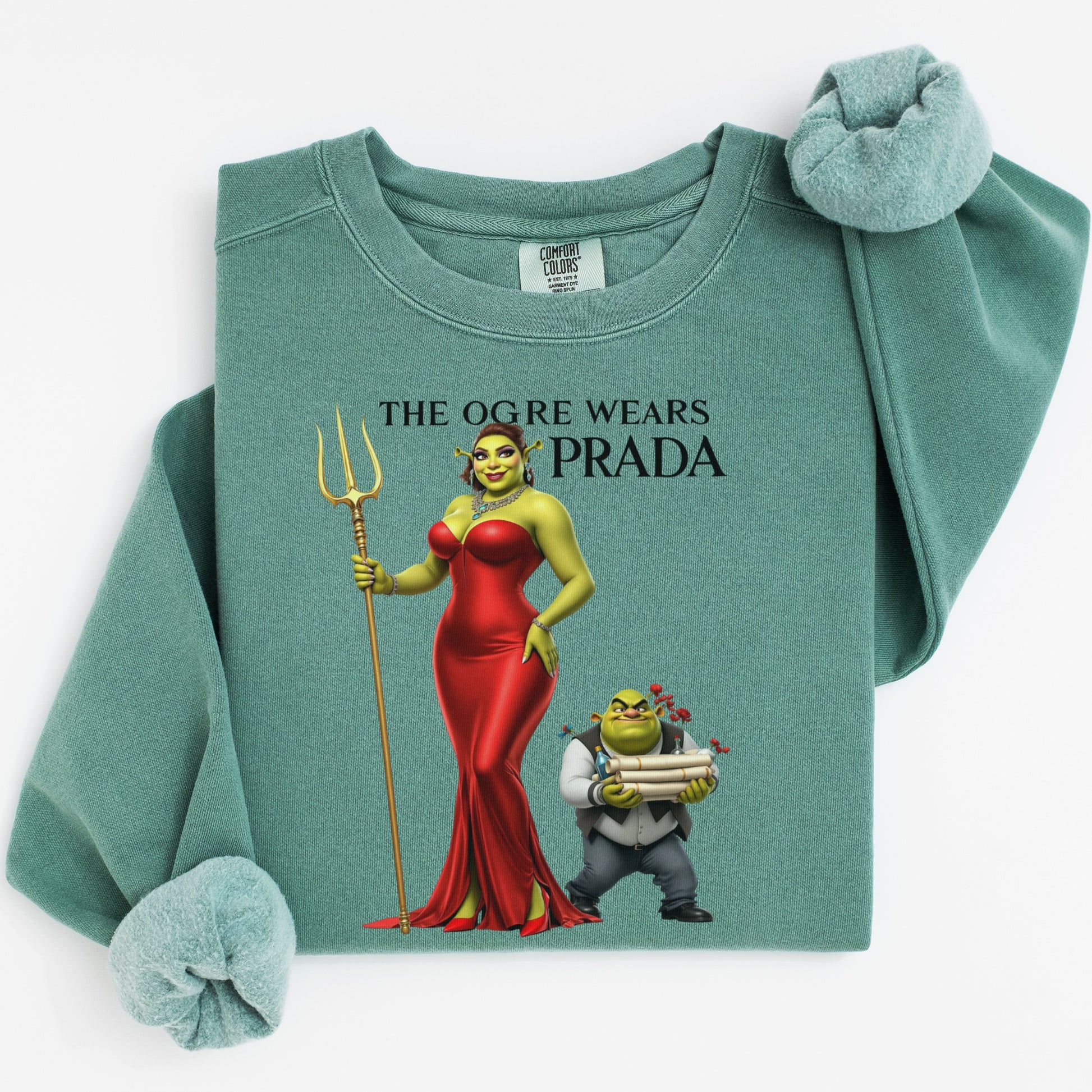 The Ogre Wears Prada Character Sweater product type