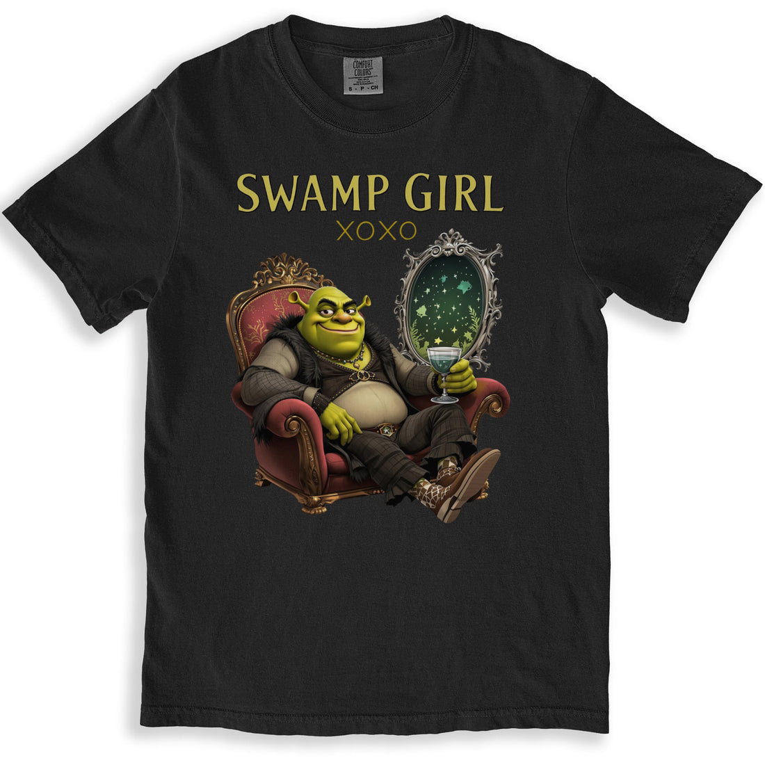 Swamp Girl XOXO Shrek Graphic T-Shirt product