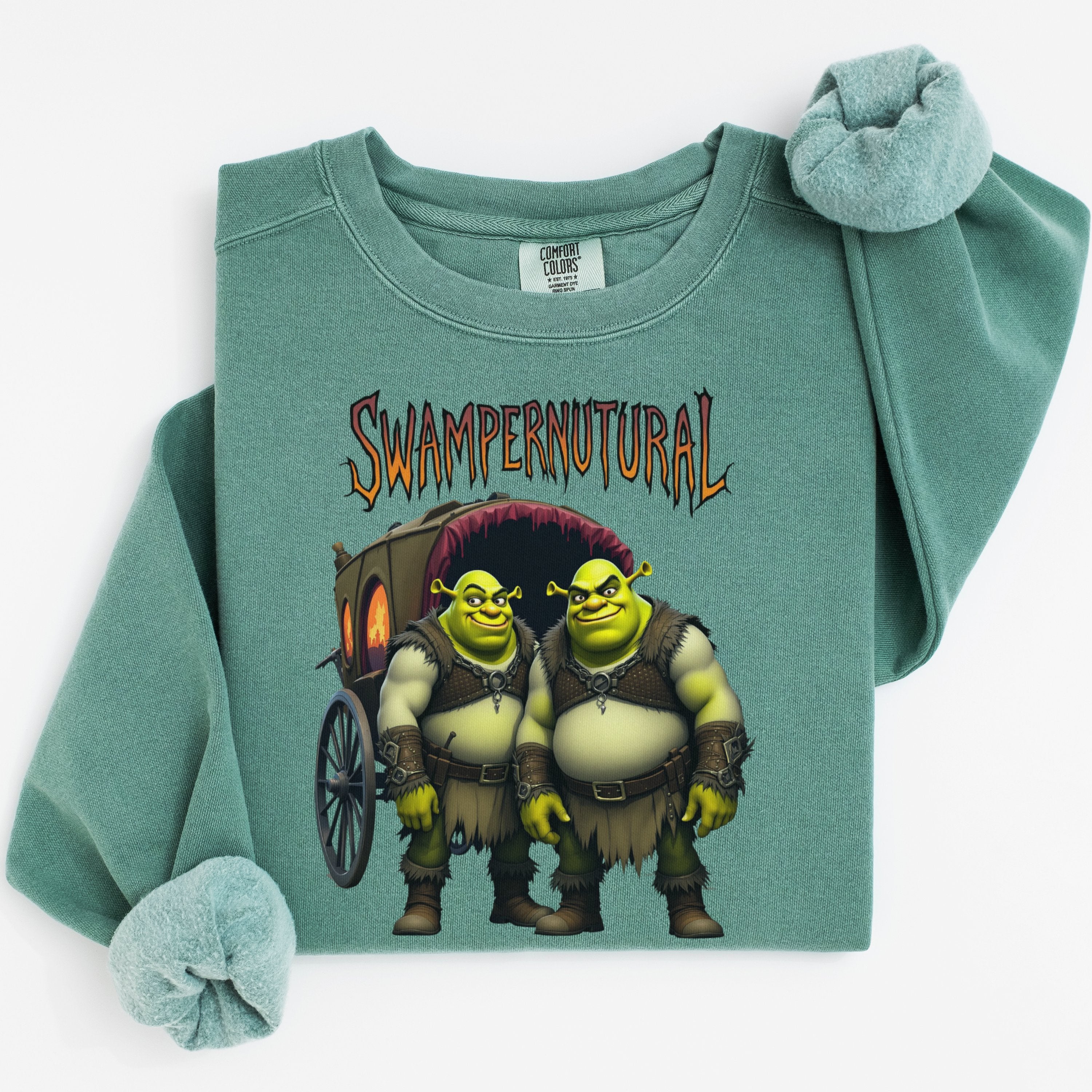 Swampernatural Shrek Themed Sweater product