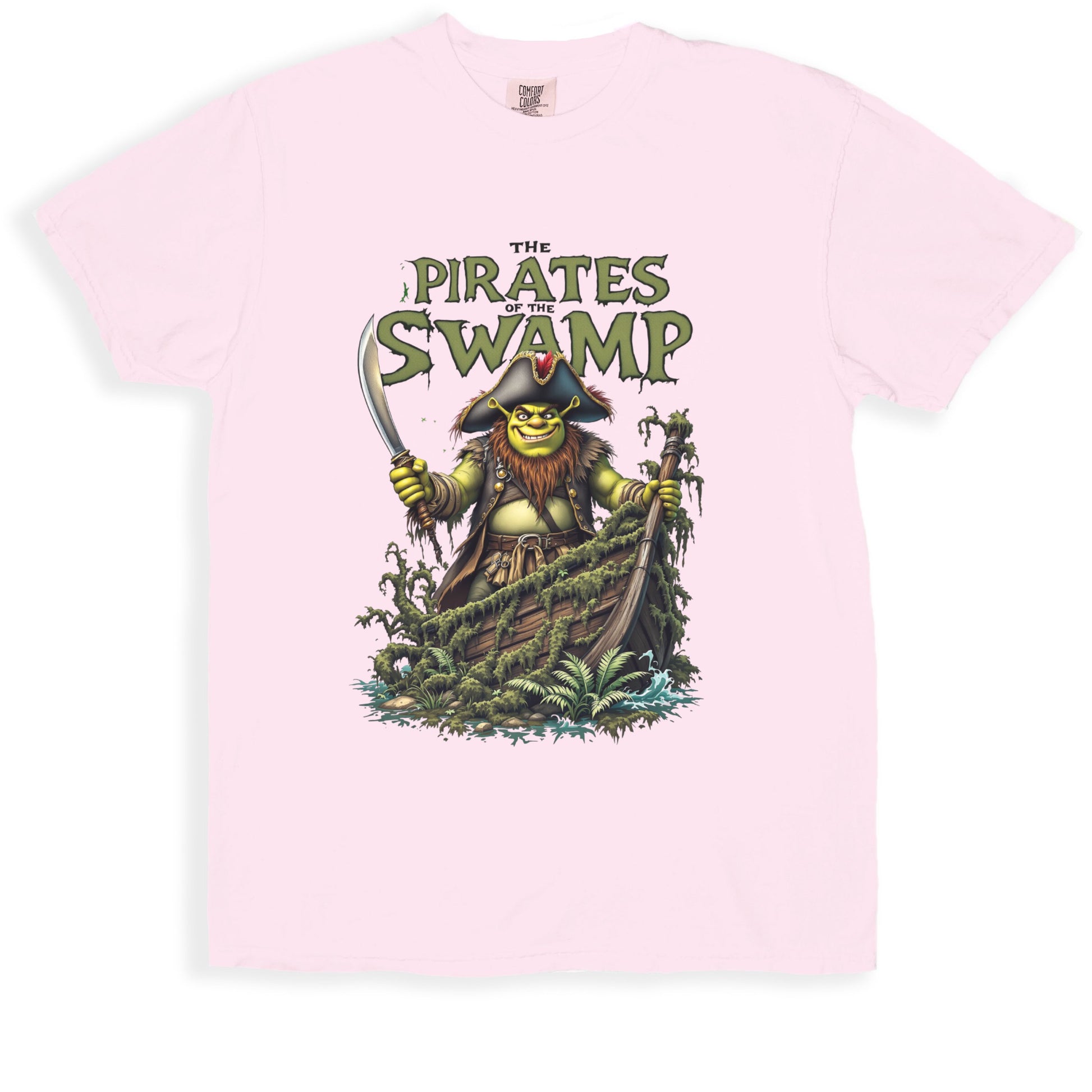Swamp Pirate Graphic Print Casual Wear T-Shirt product type
