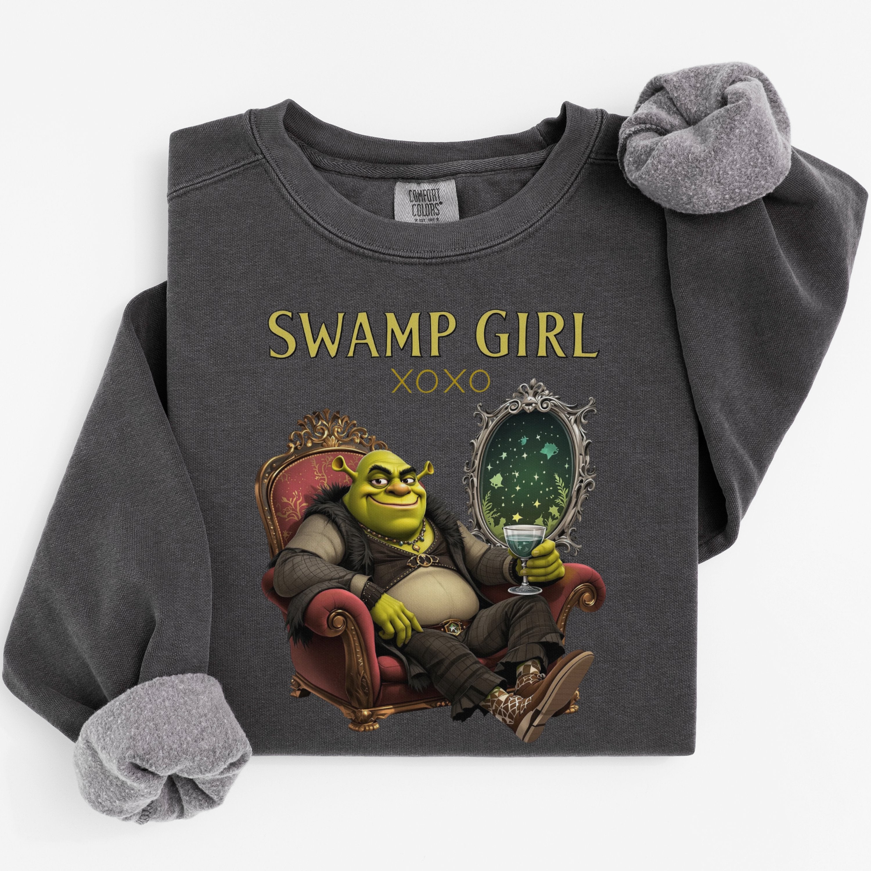 Swamp Girl XOXO Graphic Print Pullover Sweatshirt product