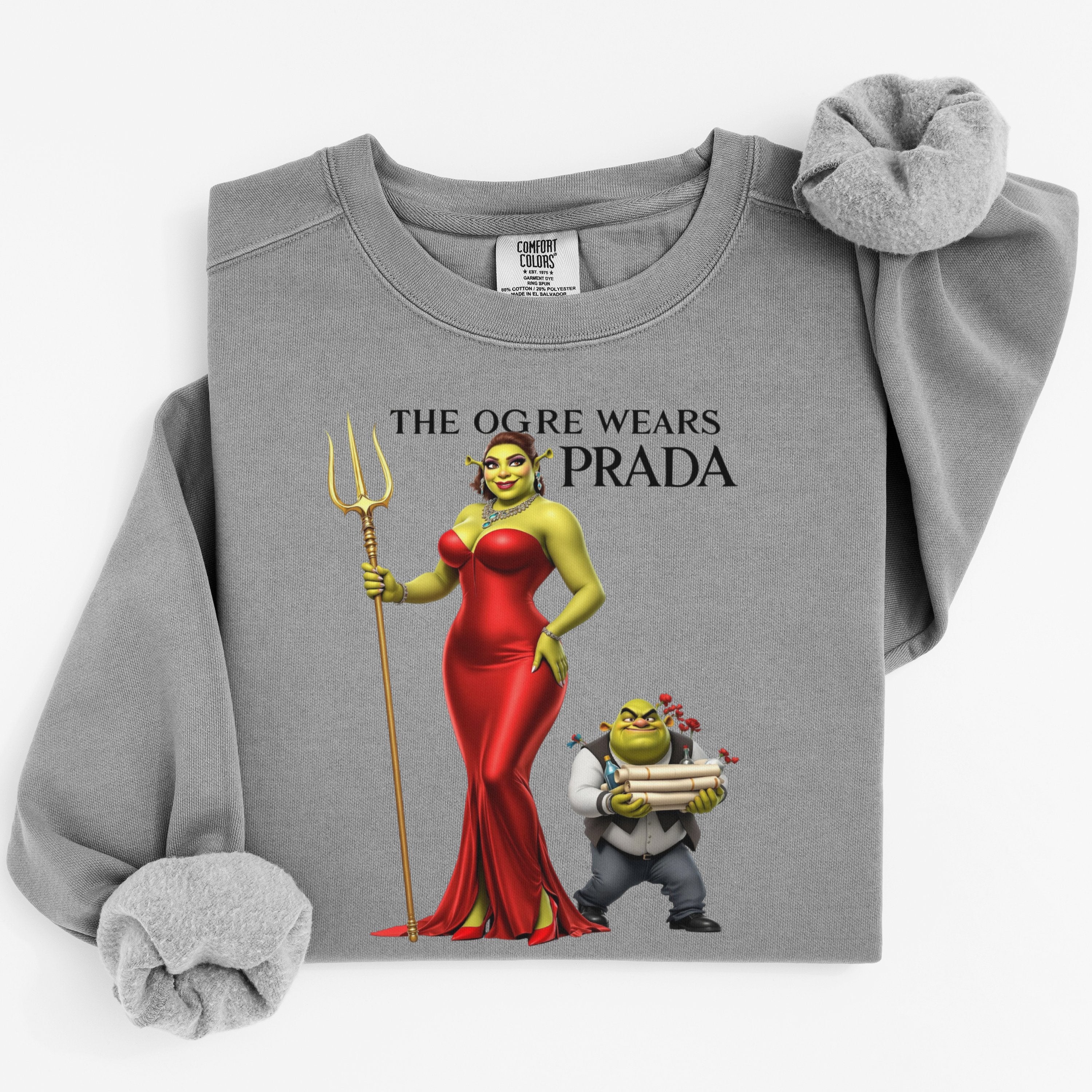 Classic The Ogre Wears Prada Graphic Sweatshirt product