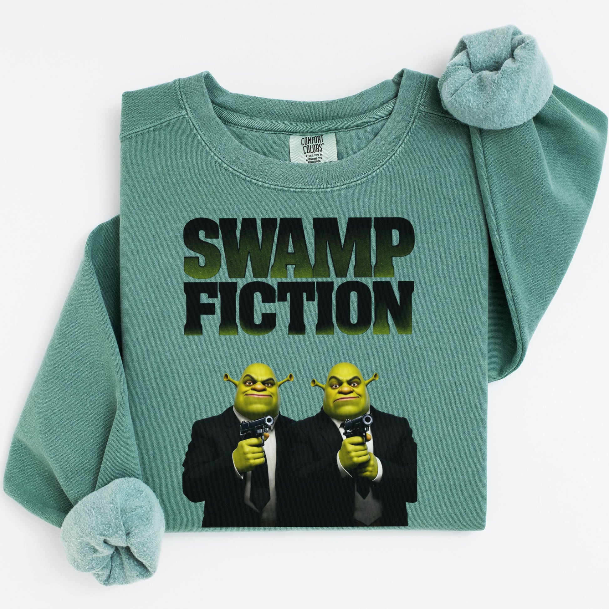 Swamp Fiction Shrek Meme Parody Sweatshirt product