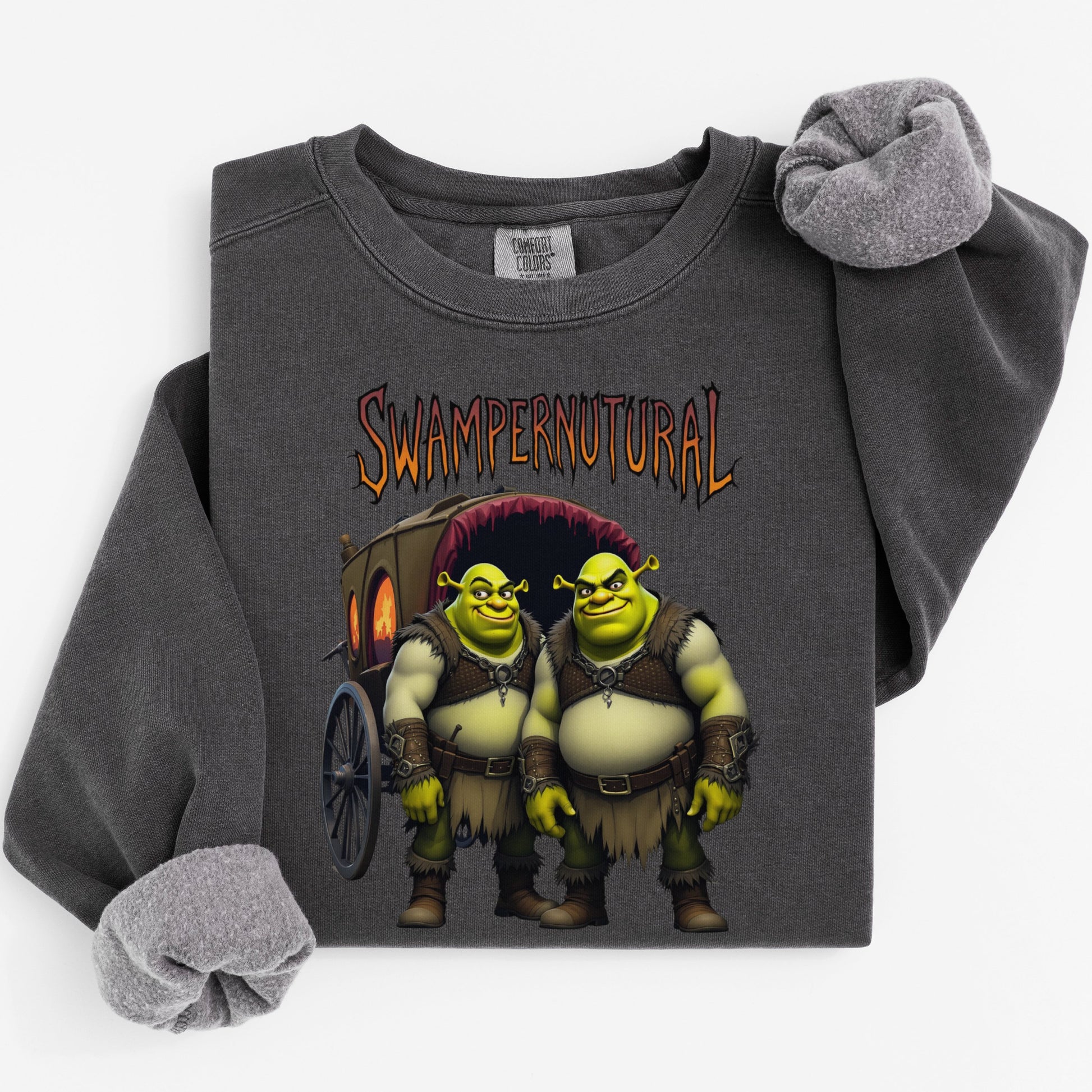 Swampernatural Shrek and Donkey Gothic Hoodie product