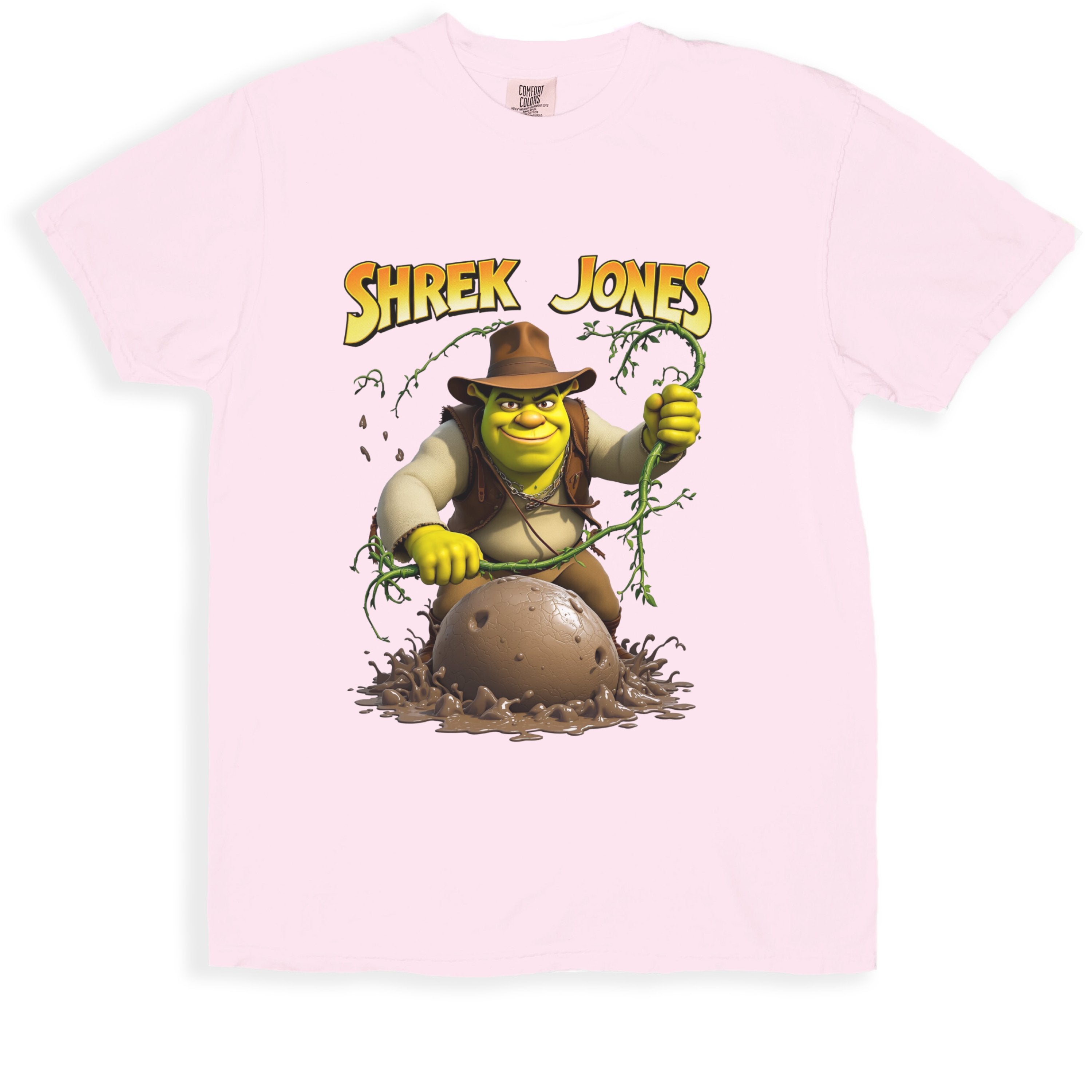 Shrek Jones Graphic Tee Funny Parody T-Shirt Product