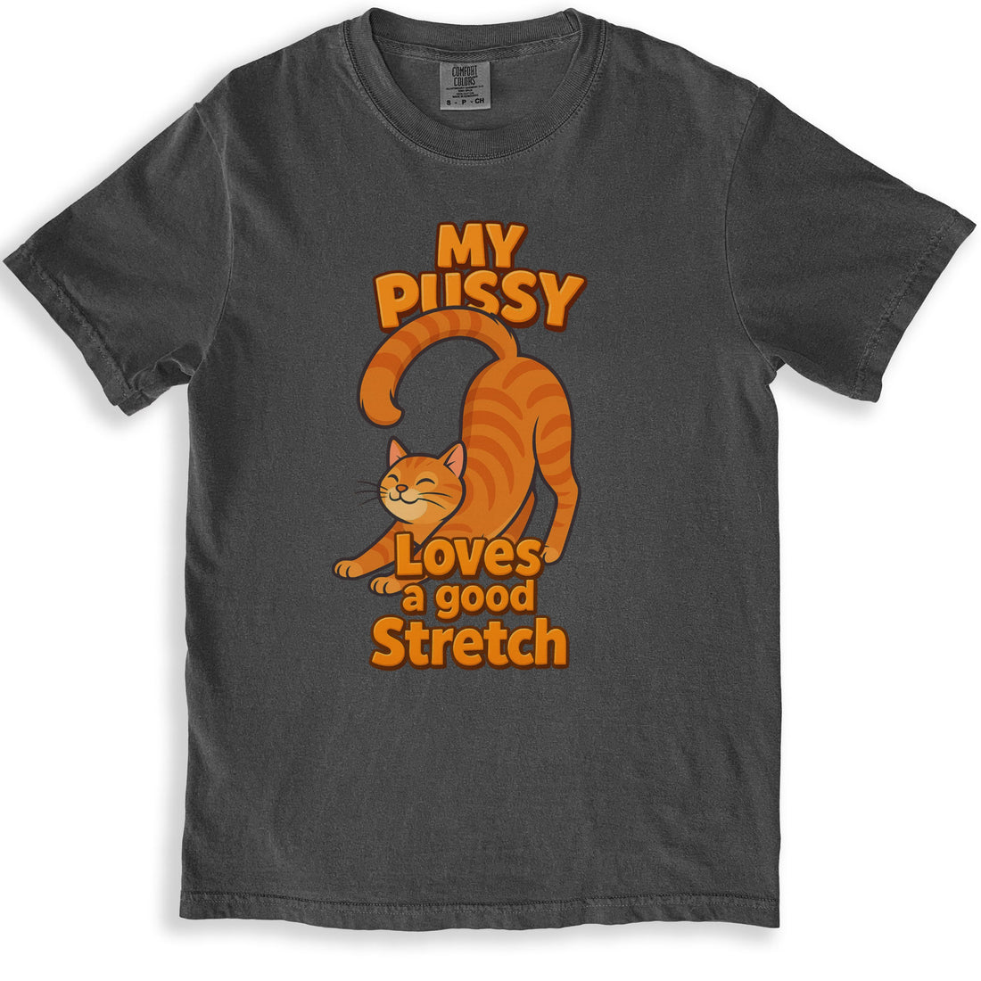 My Pussy Loves A Good Stretch Graphic Tee product