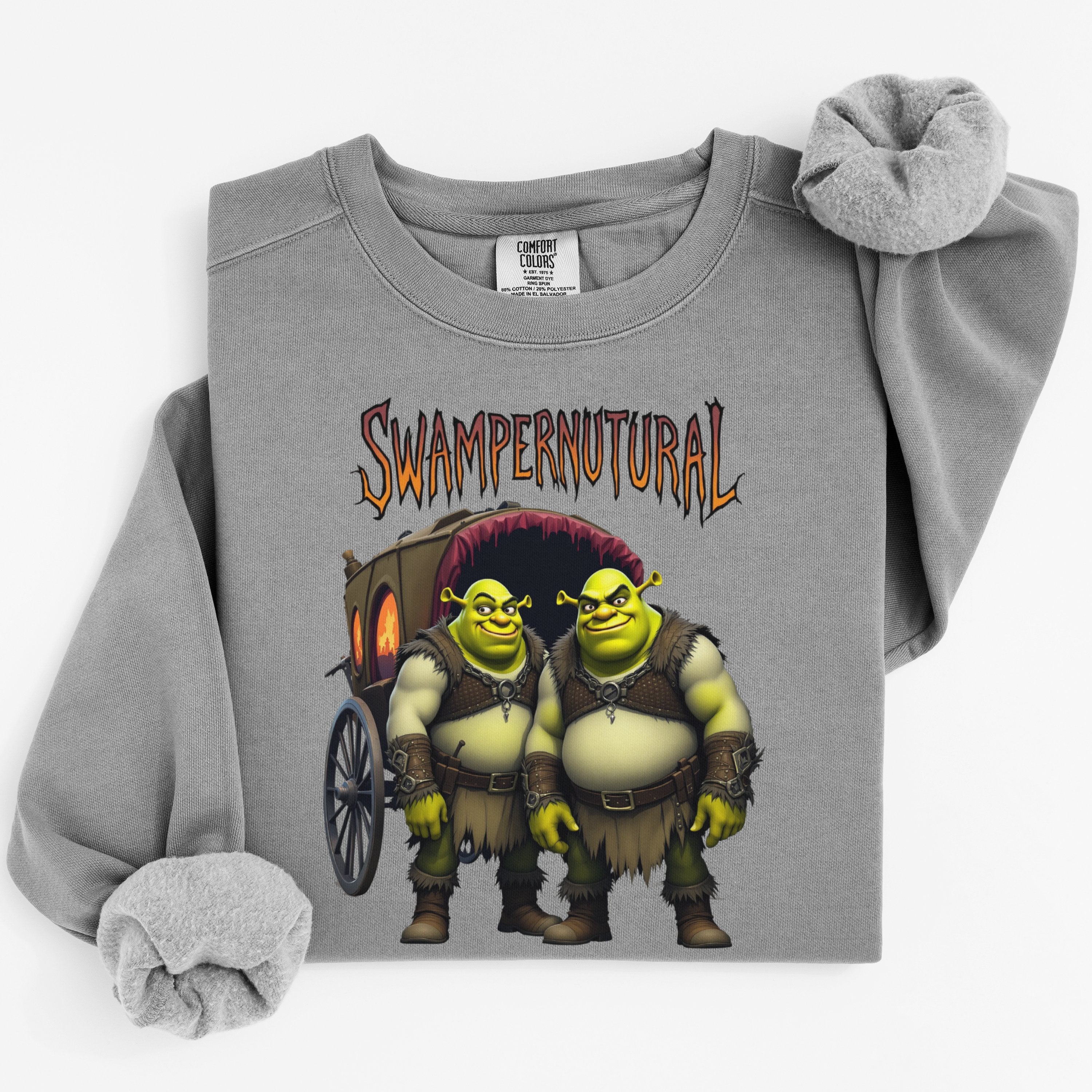 Swampernutural Shrek Brothers Graphic Sweatshirt product