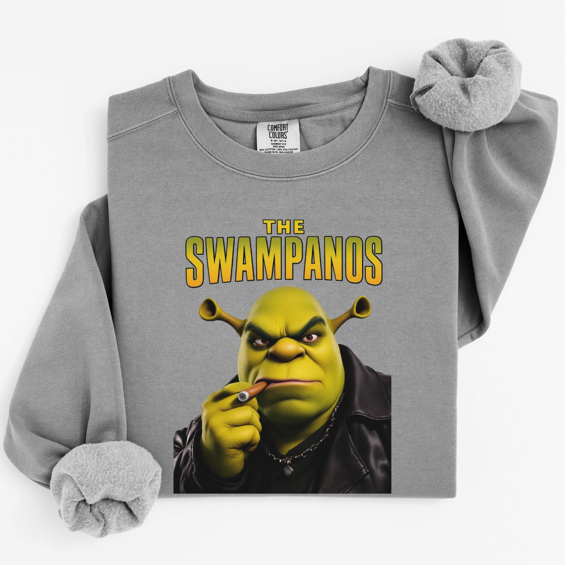The Swampanos Character Printed Long Sleeve Shirt Product