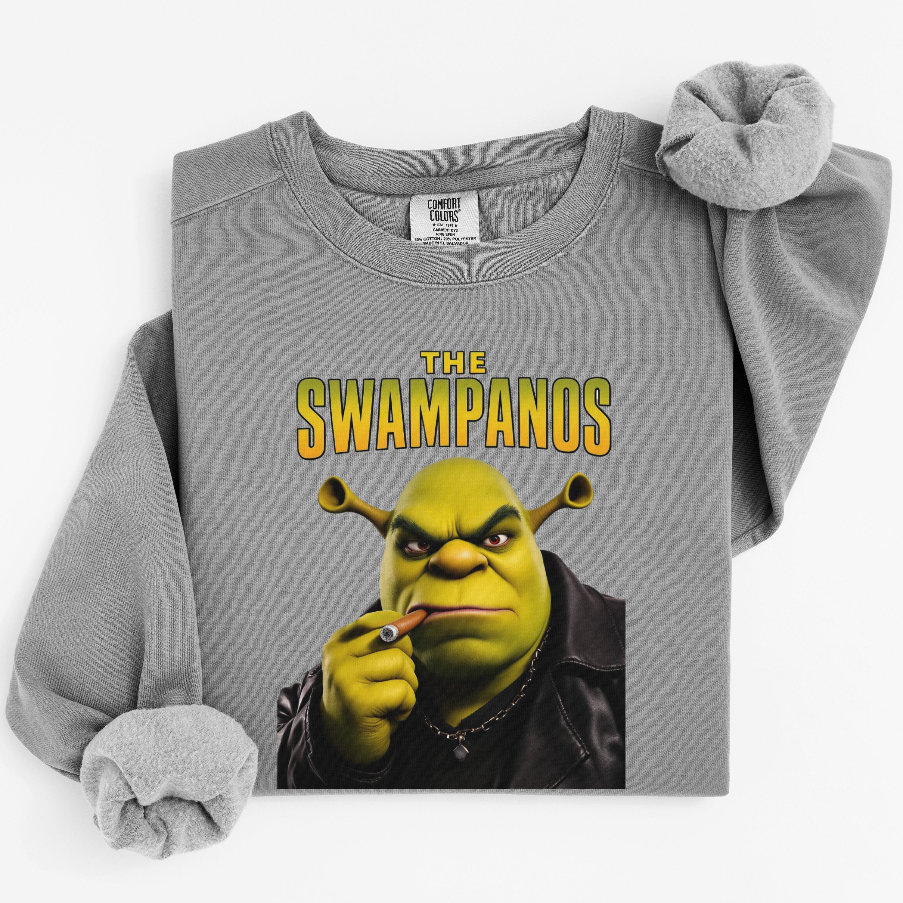The Swampanos Character Printed Long Sleeve Shirt Product