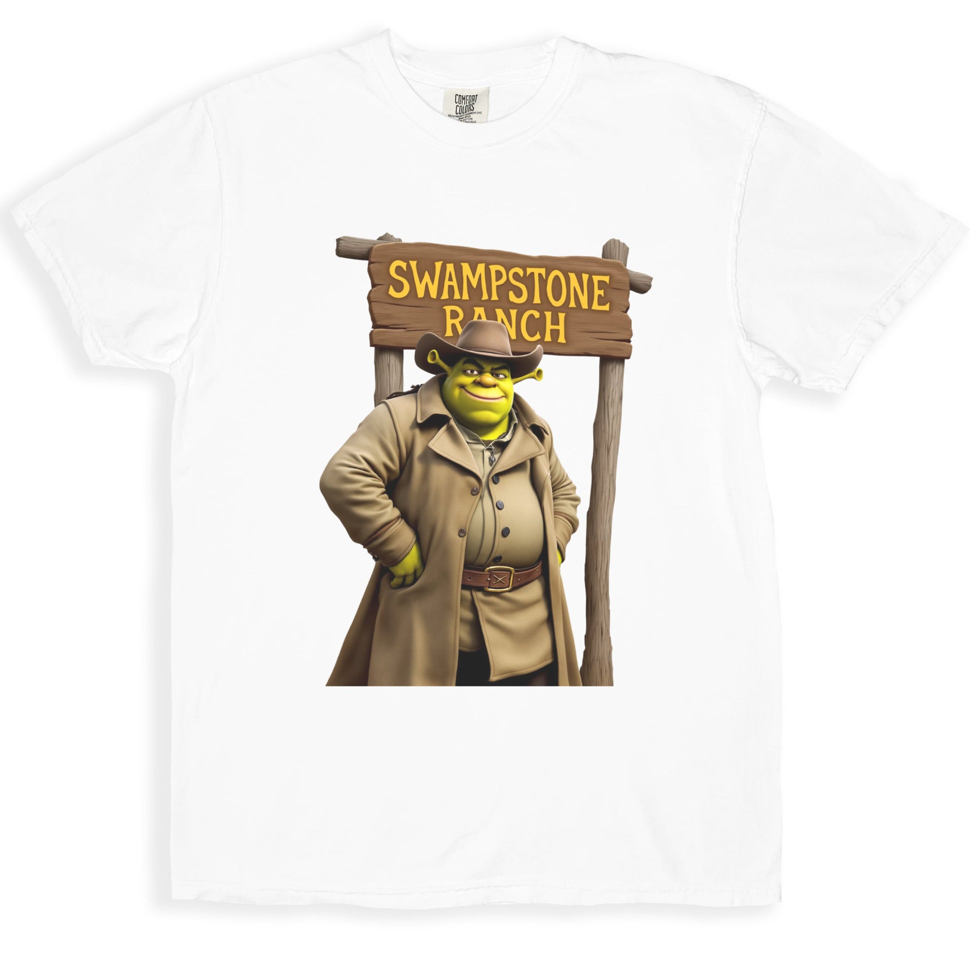 Swampstone Ranch Graphic Shrek Printed T-Shirt product type