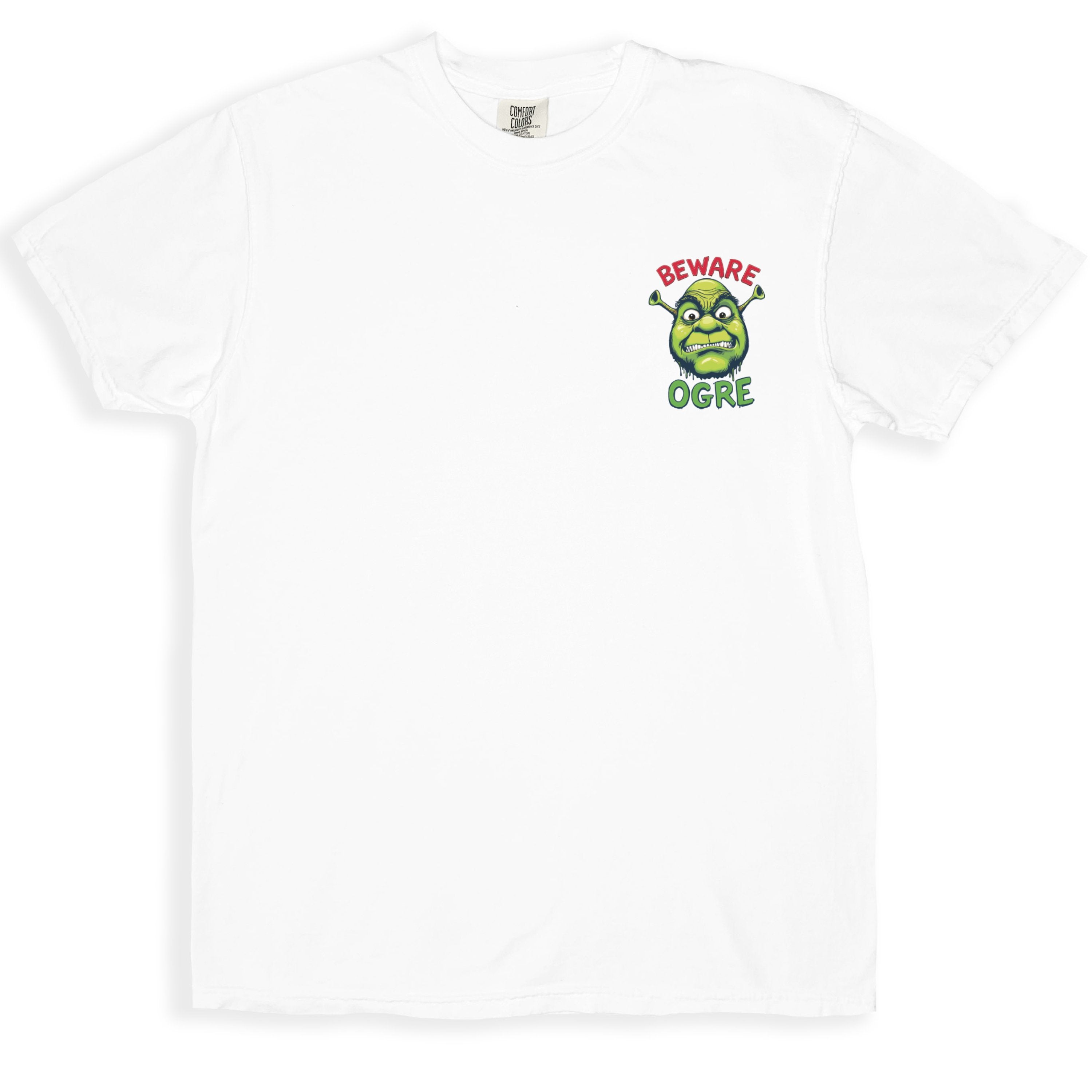 Warning Beware of Ogre Graphic T-Shirt product type