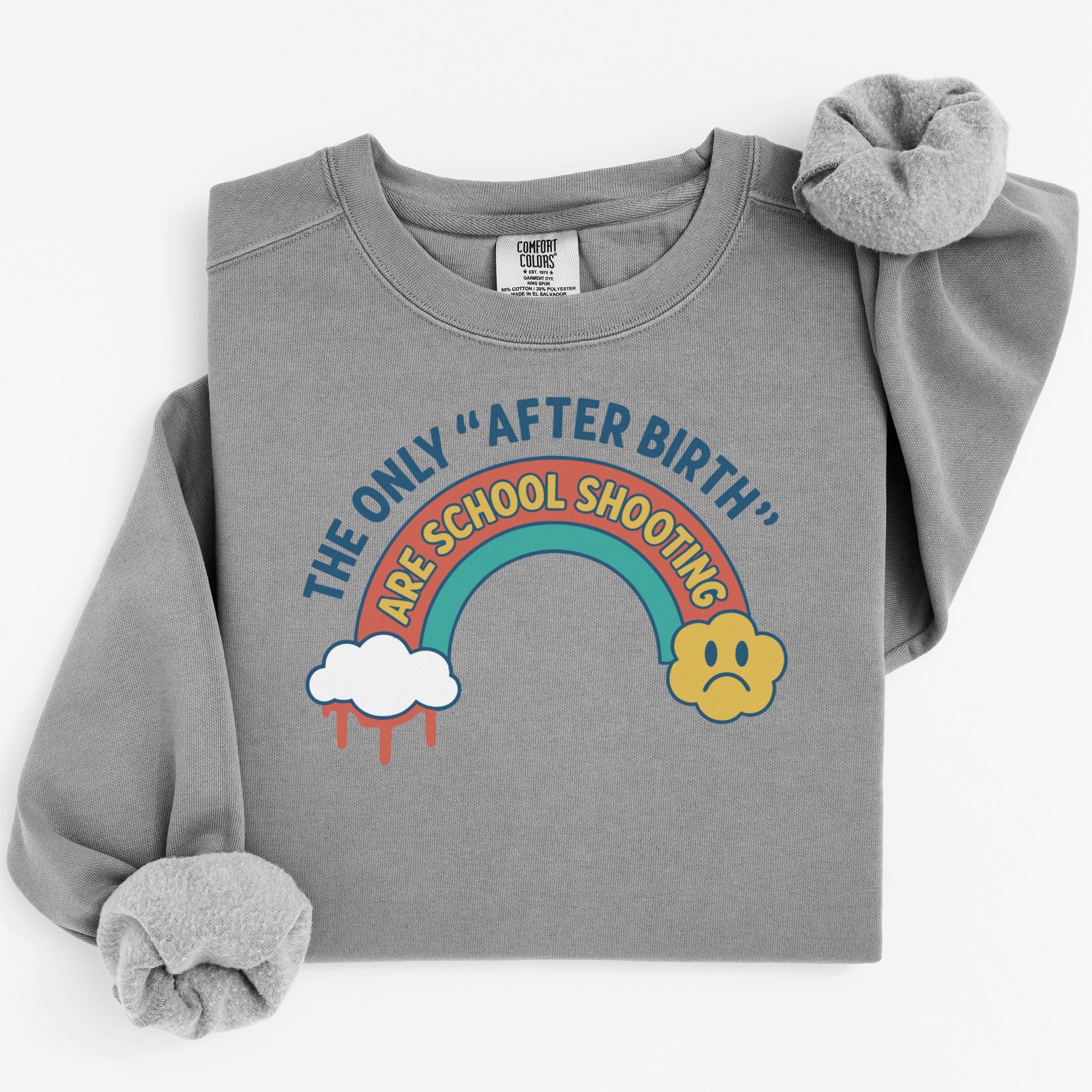 Thought Provoking Anti Violence Statement Sweatshirt Product