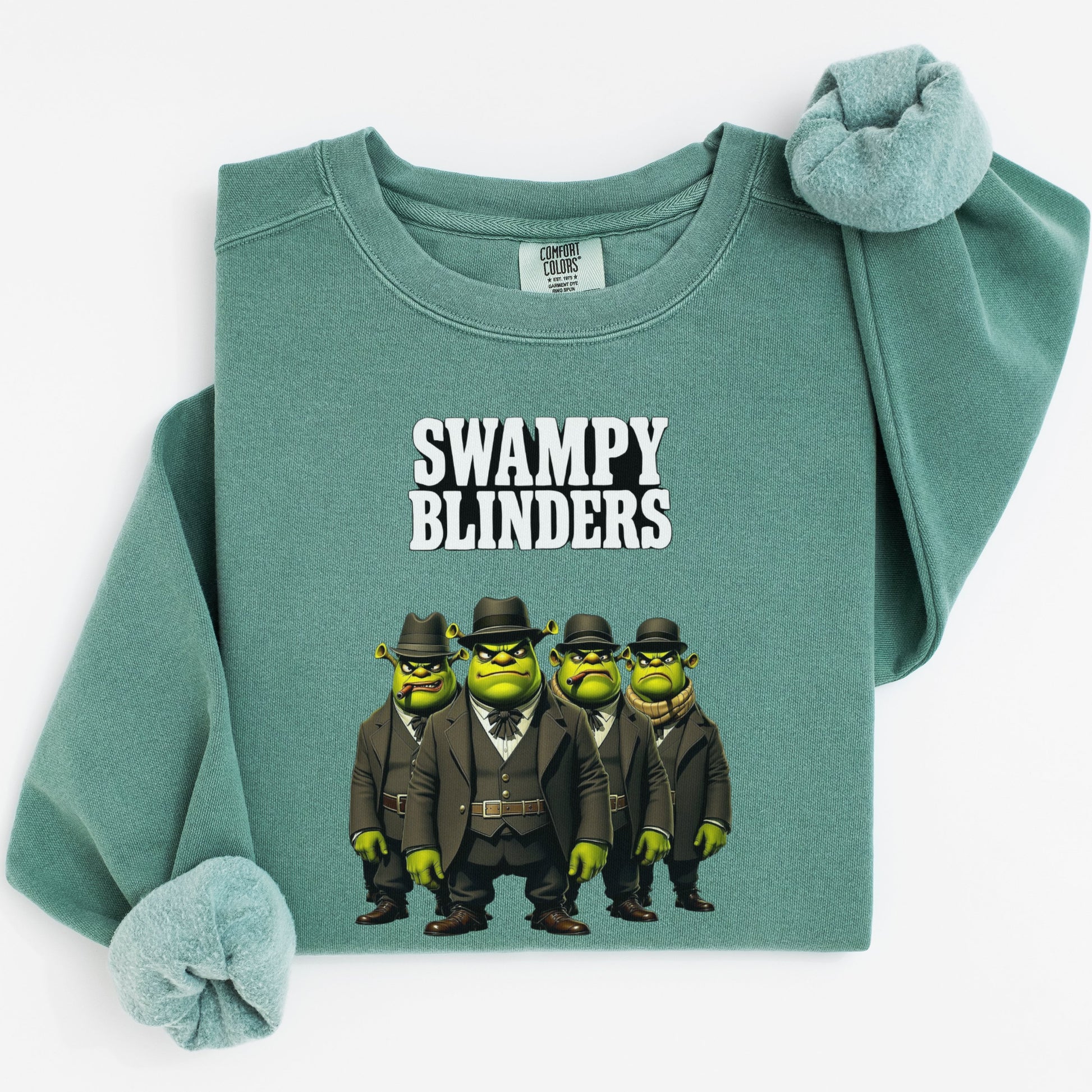 Swampy Blinders Graphic Sweatshirt Unique Apparel product