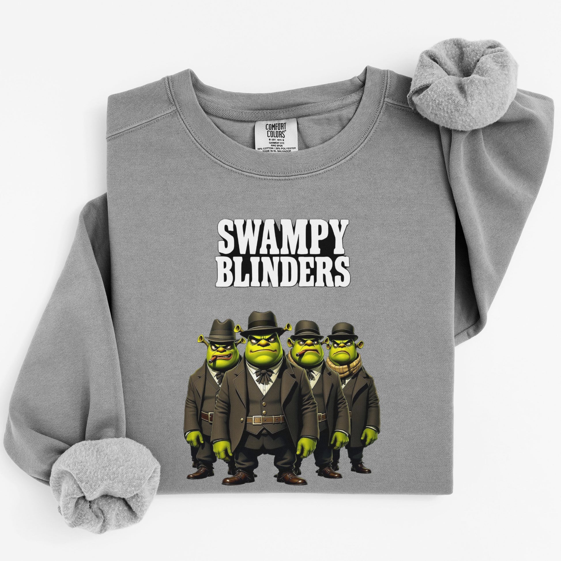 Swampy Blinders Novelty Pullover Design Sweatshirt product type