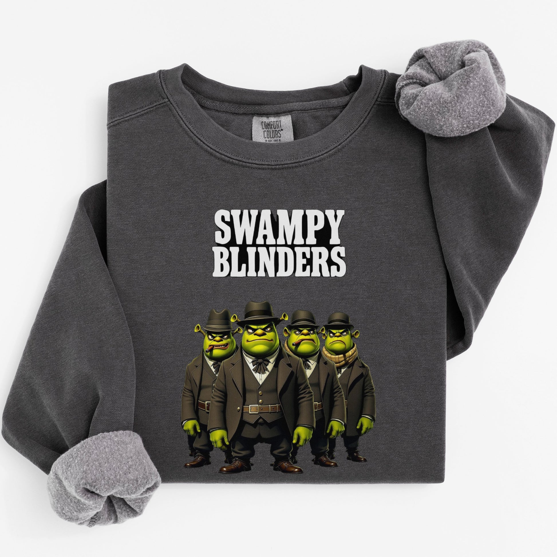 Swampy Blinders Graphic Novelty Sweatshirt product