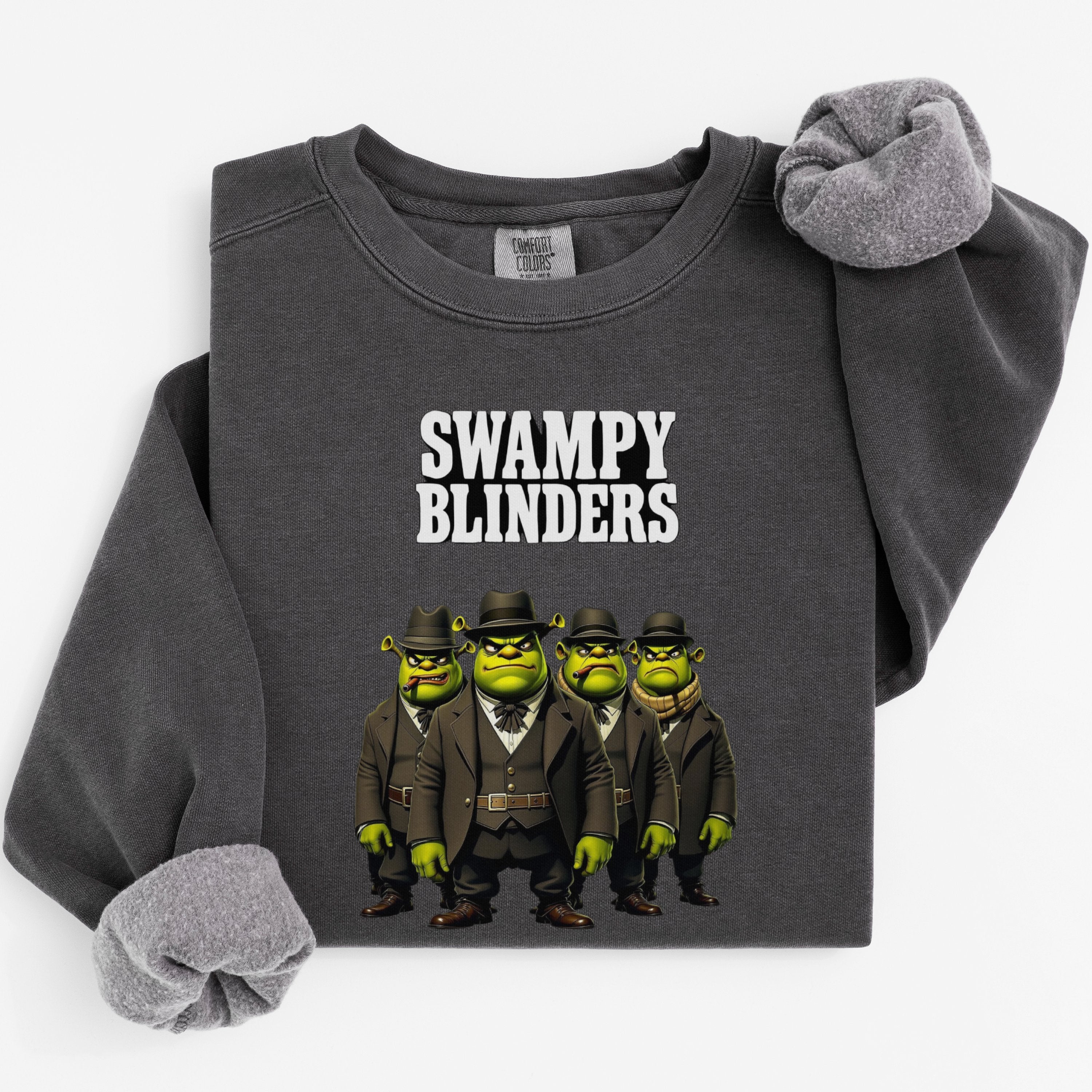 Swampy Blinders Graphic Novelty Sweatshirt product