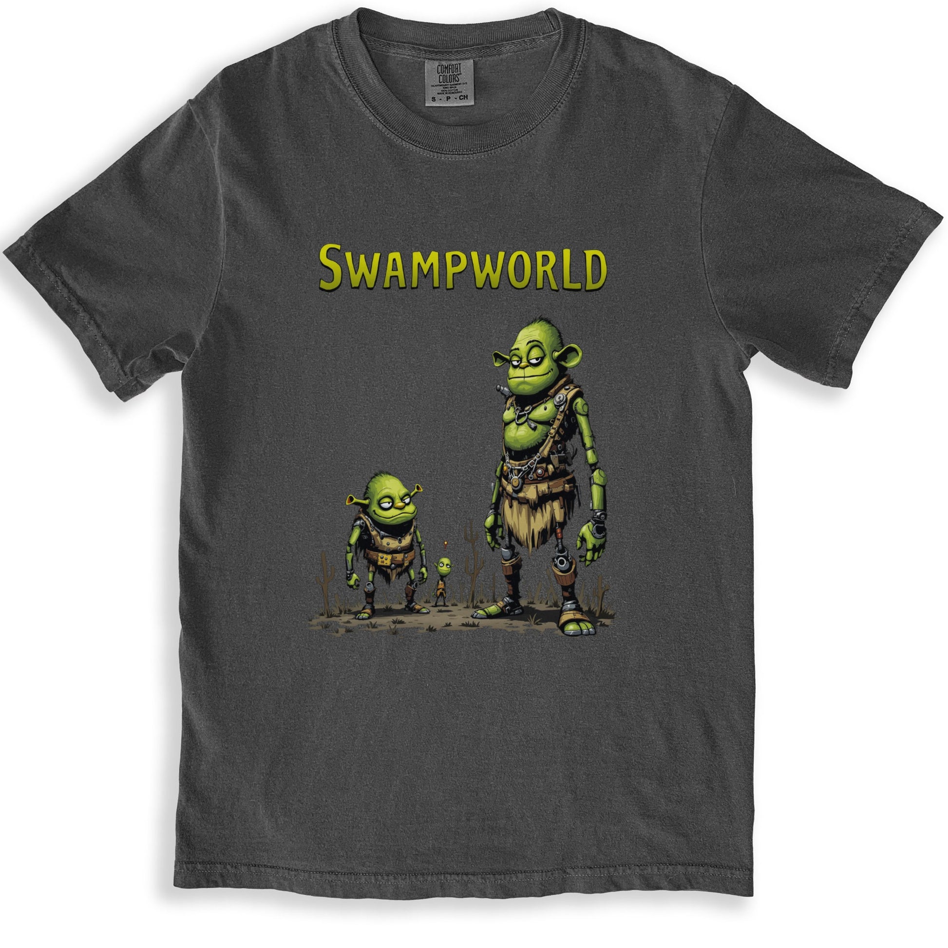 Swampworld Graphic Print Distressed Look T-shirt product type