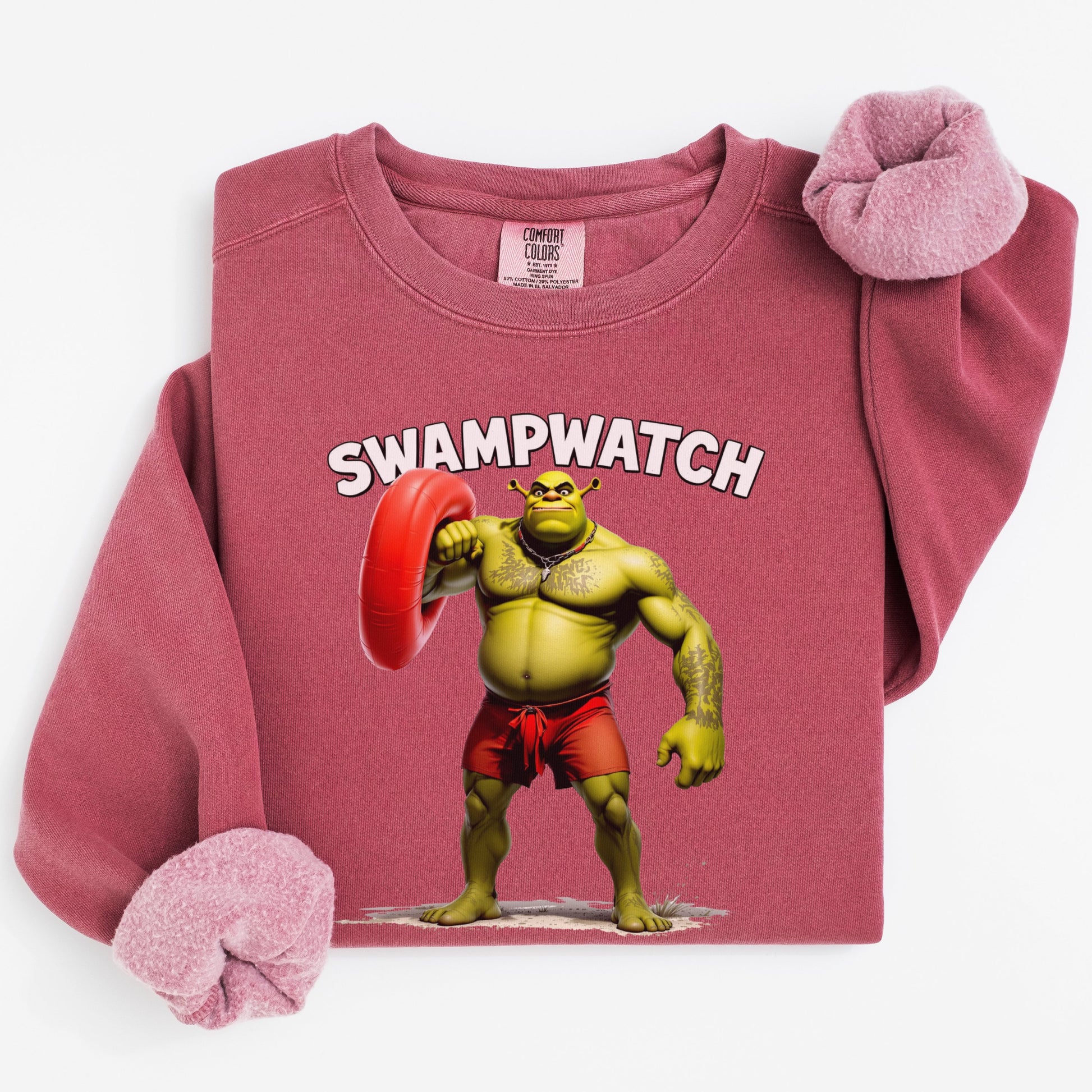 Swampwatch Lifeguard Shrek Parody Sweatshirt product type