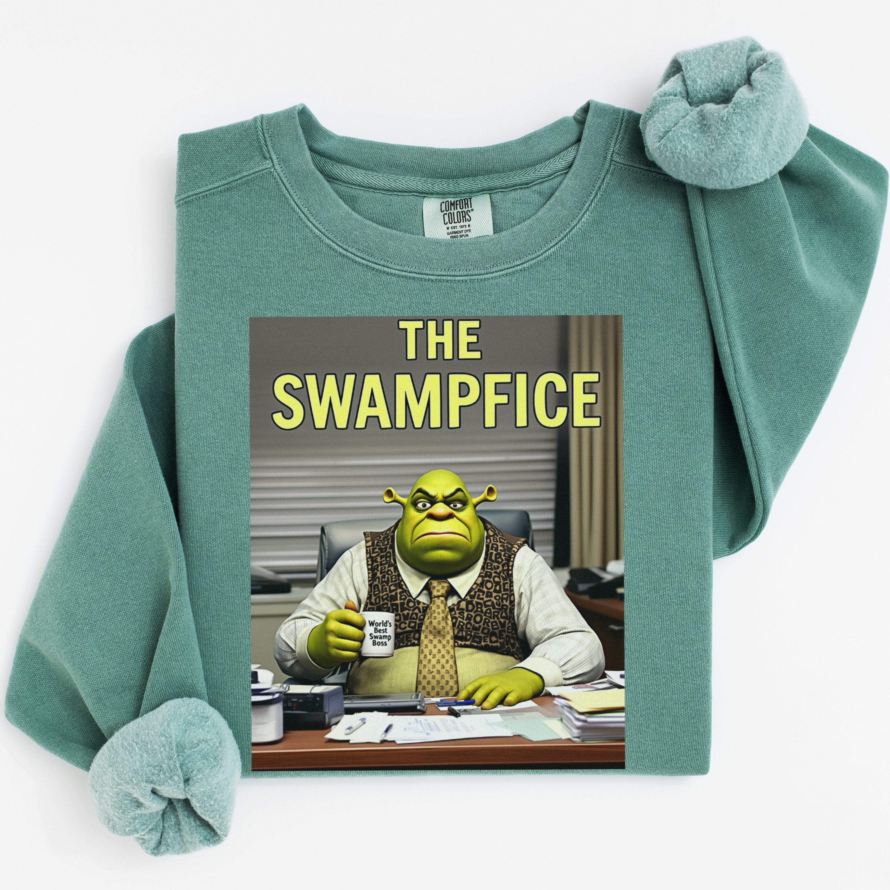 The Swampfice Graphic Sweatshirt Novelty Apparel product type