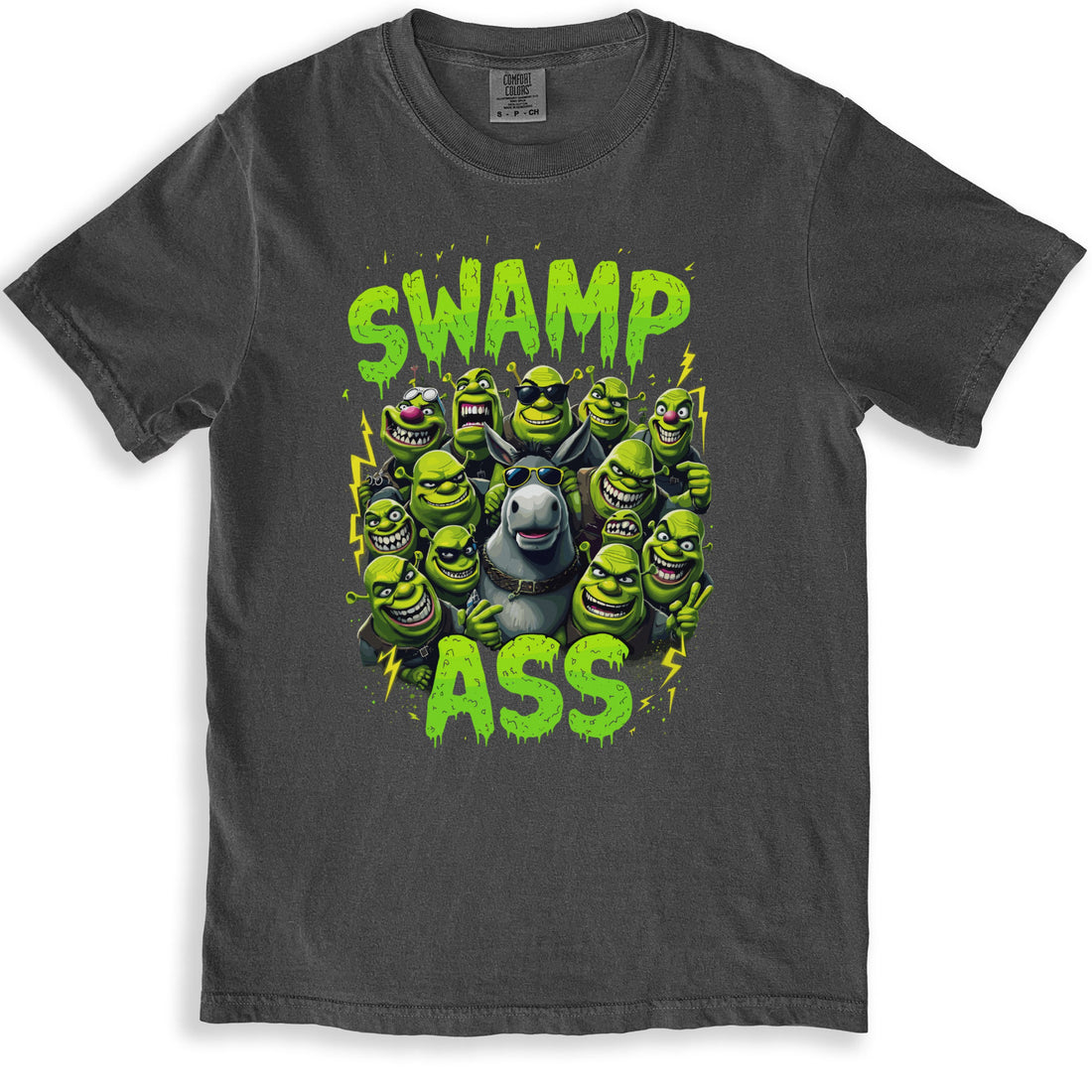 Swamp Ass Graphic Fun Humorous Swamp Character Shirt product