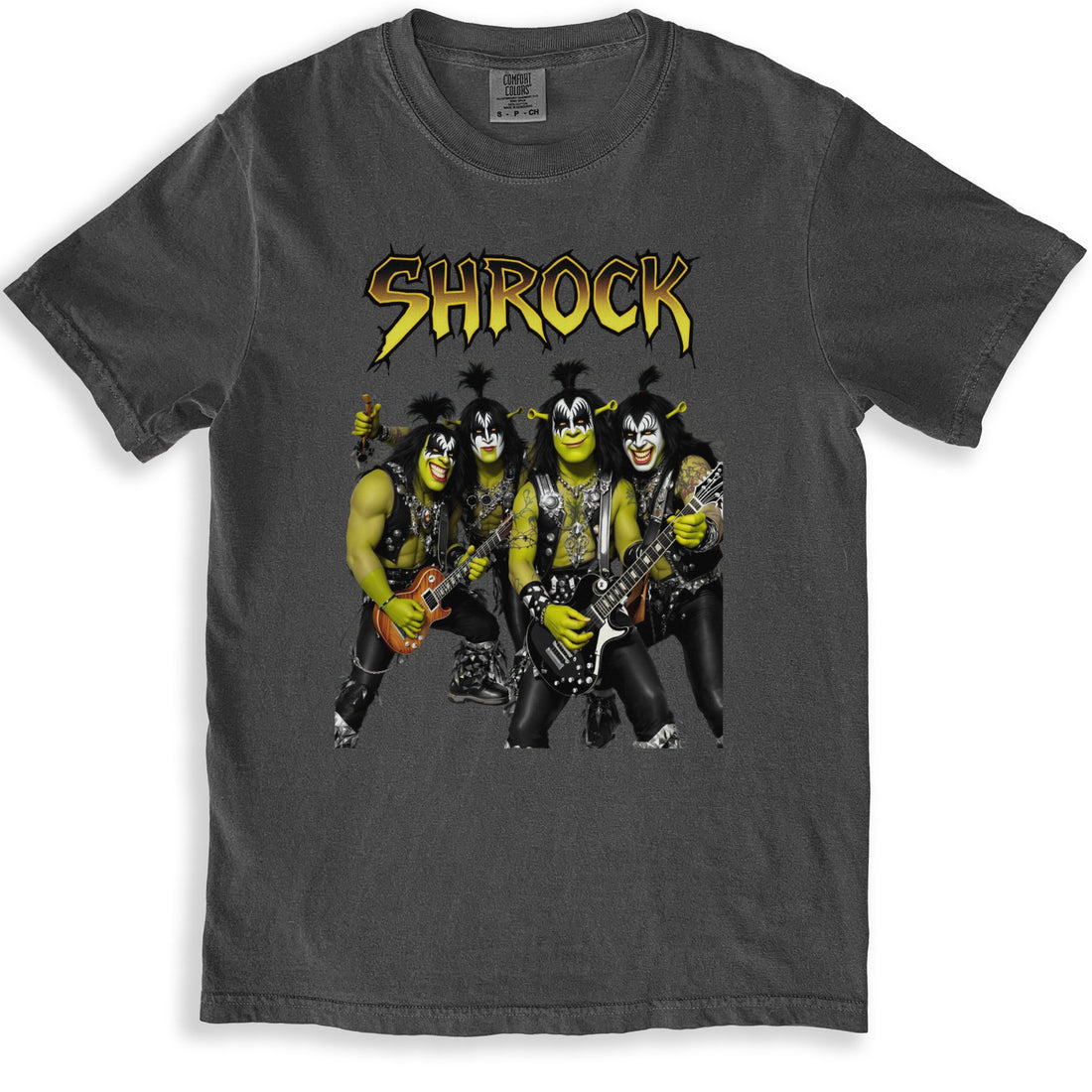 Shrock Illustrated Band Graphic Tee Shirt product