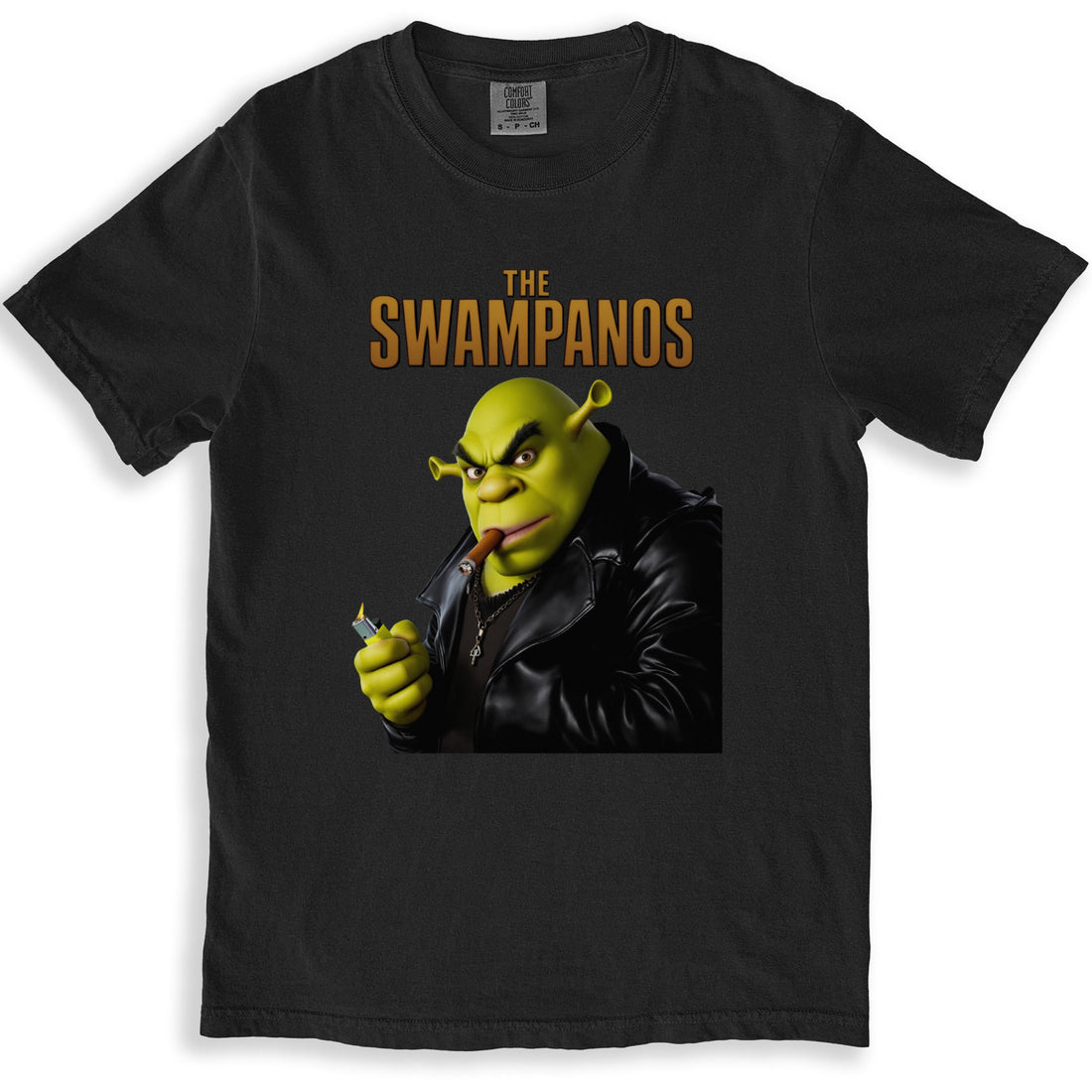 The Swampanos Shrek Parody Graphic T-Shirt product type