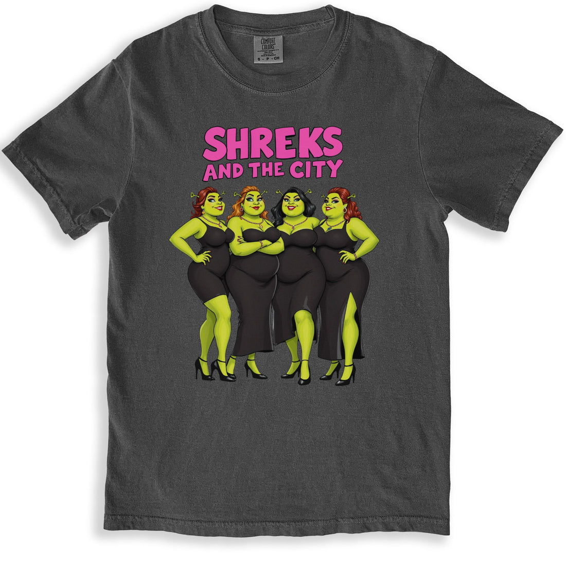 Shreks And The City Graphic Tee Shirt product type