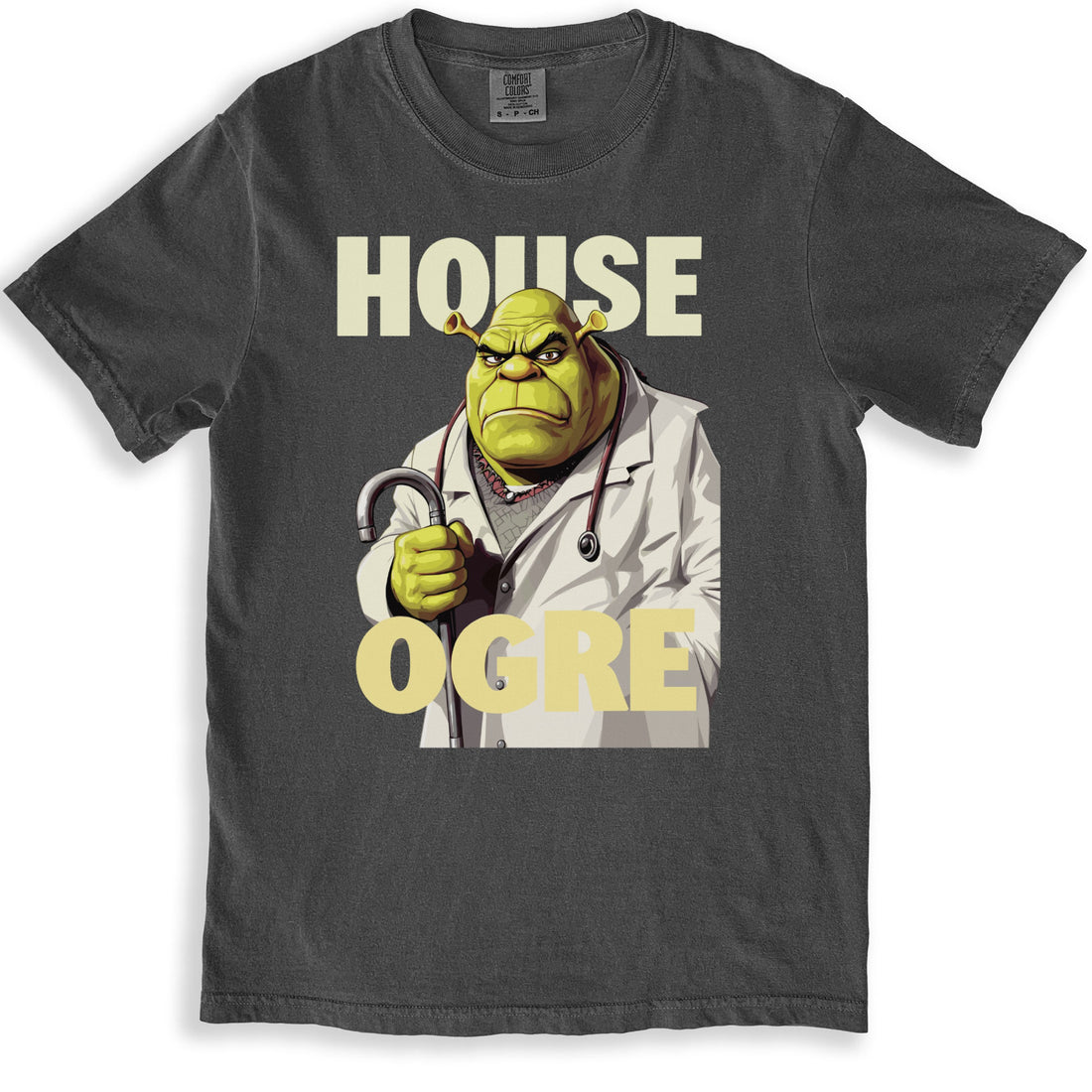 House Ogre Graphic T-Shirt Fun Novelty Shirt product