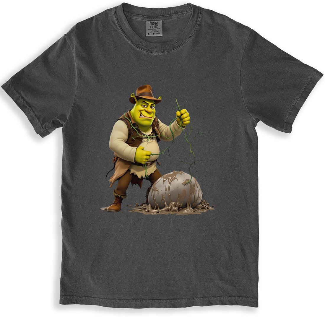 Shrek Cowboy Hat Light Saber Graphic T-Shirt product