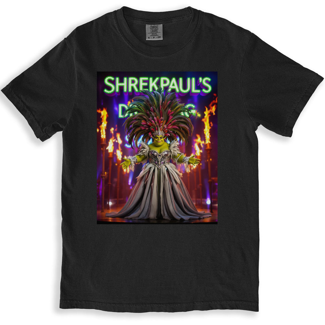ShrekPauls Graphic Tee with Unique Character Art product
